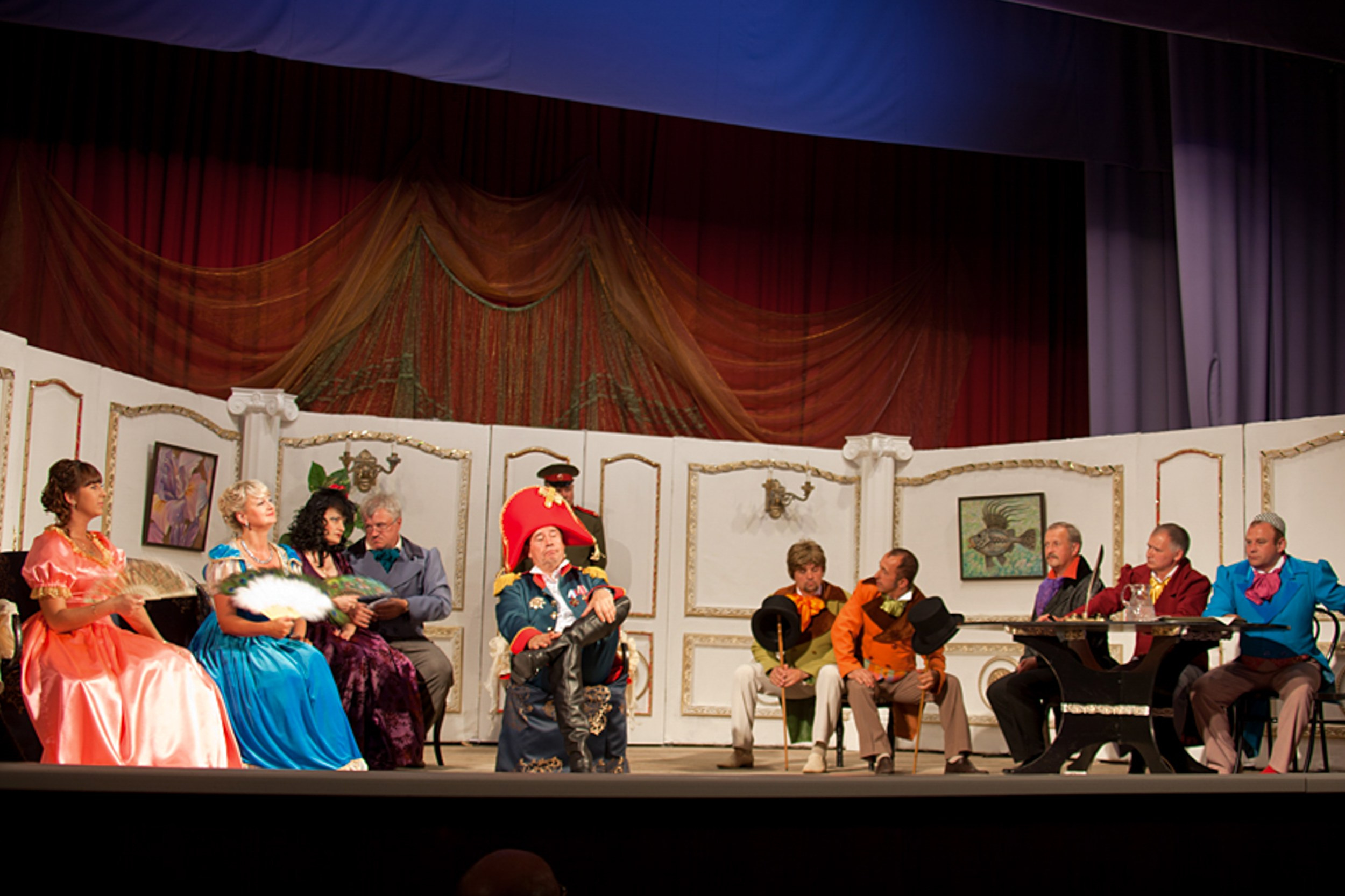 Спектакль «Ревизор». Фотограф Юлия Близнецова