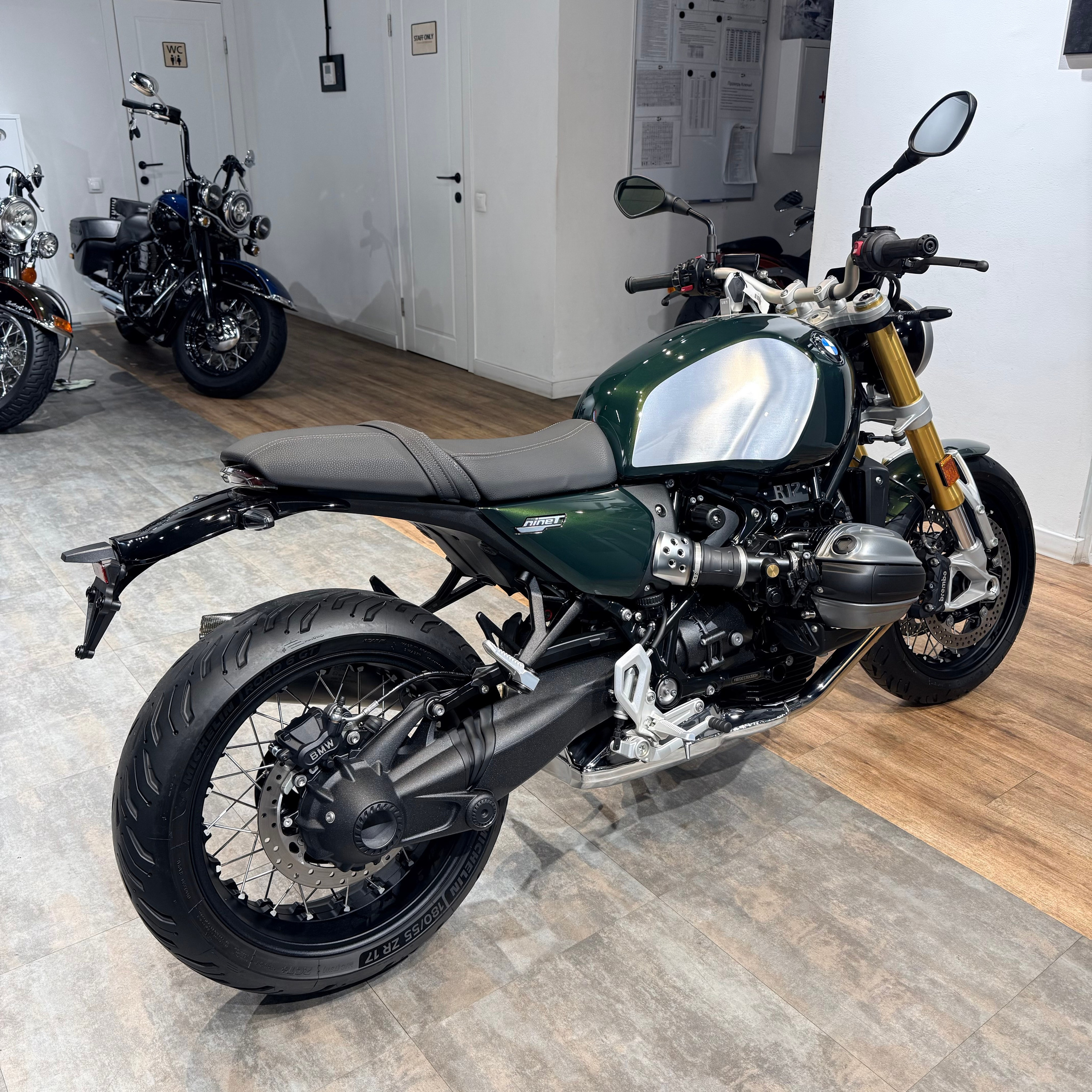 2024 BMW R Nine T San Remo Green (VIN WB10*6809). Hello Davidson, Москва. Только хорошие мотоциклы…