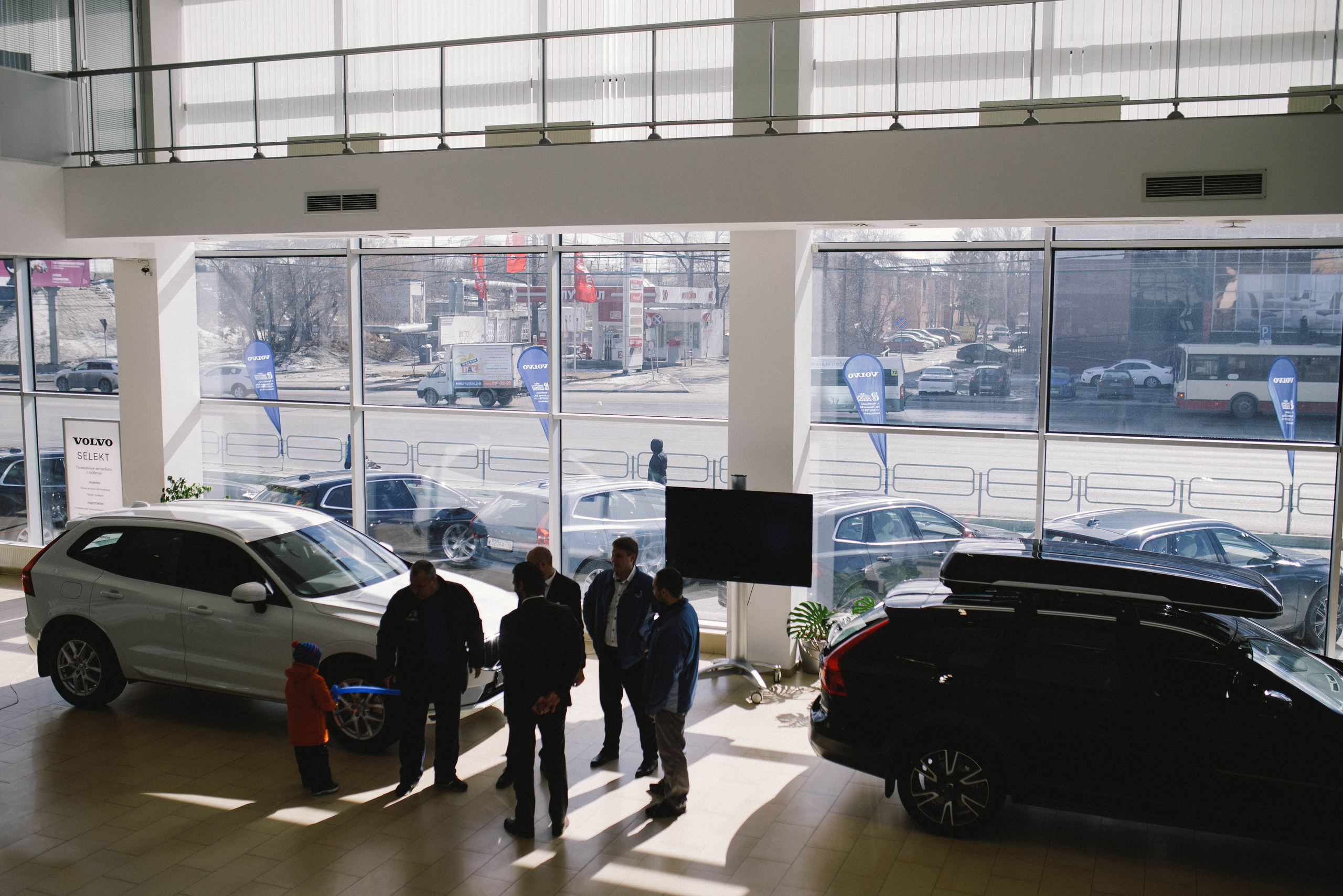 Фотоотчет мероприятия массовый тест-драйв VOLVO - фотограф Александр Жунин