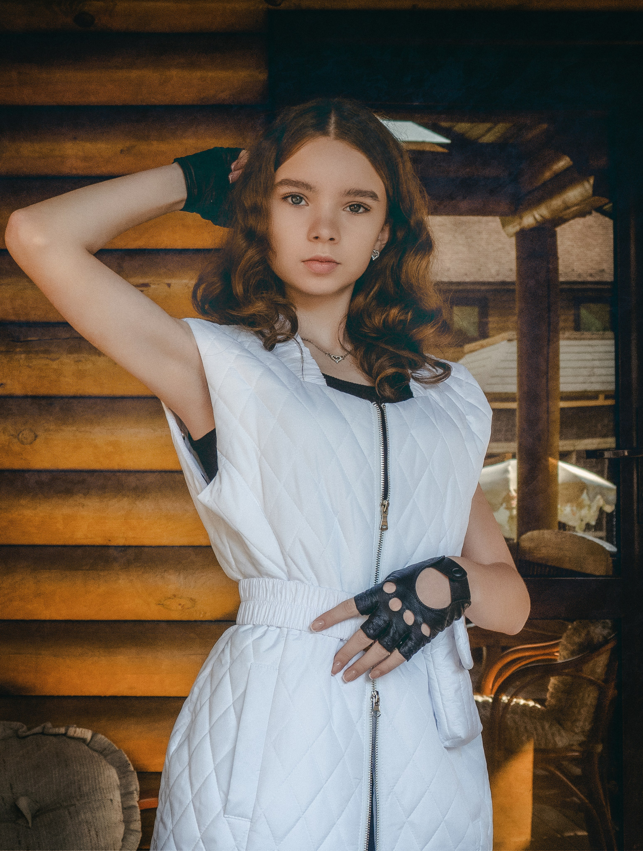 Фотопроект с модельной школой Perfect на территории усадьбы Rococo