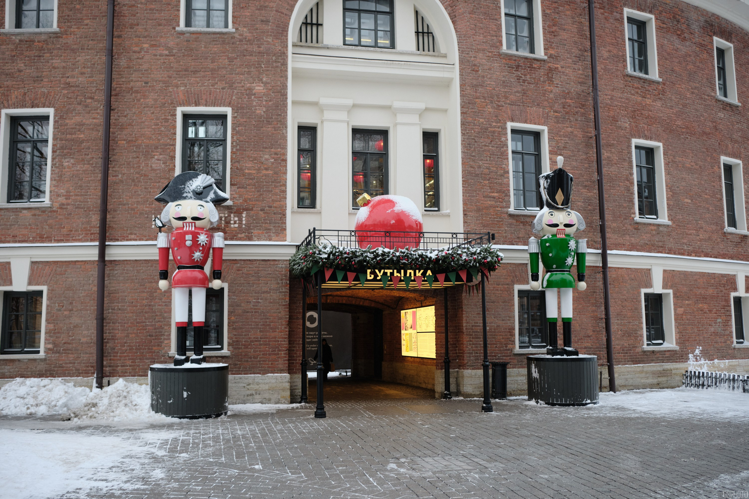Снег и туман в Санкт-Петербурге. Фотографъ Сергѣевъ. Поймать мгновеніе