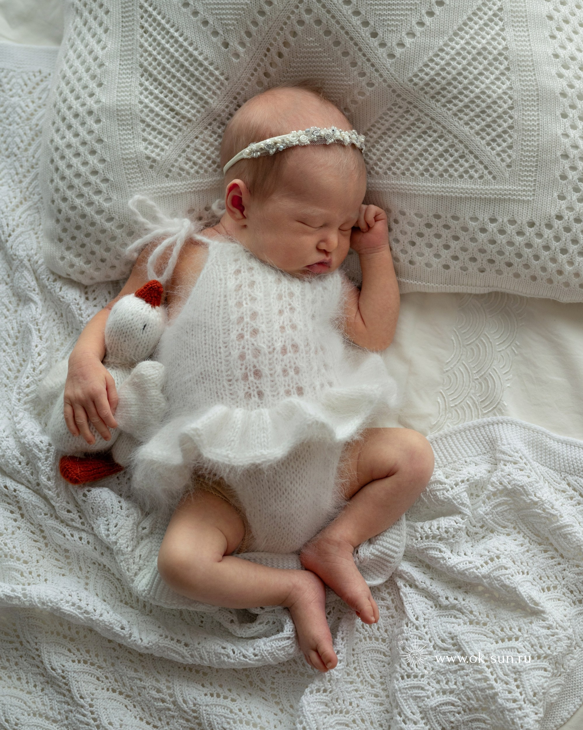 Фотосессия ньюборн девочки