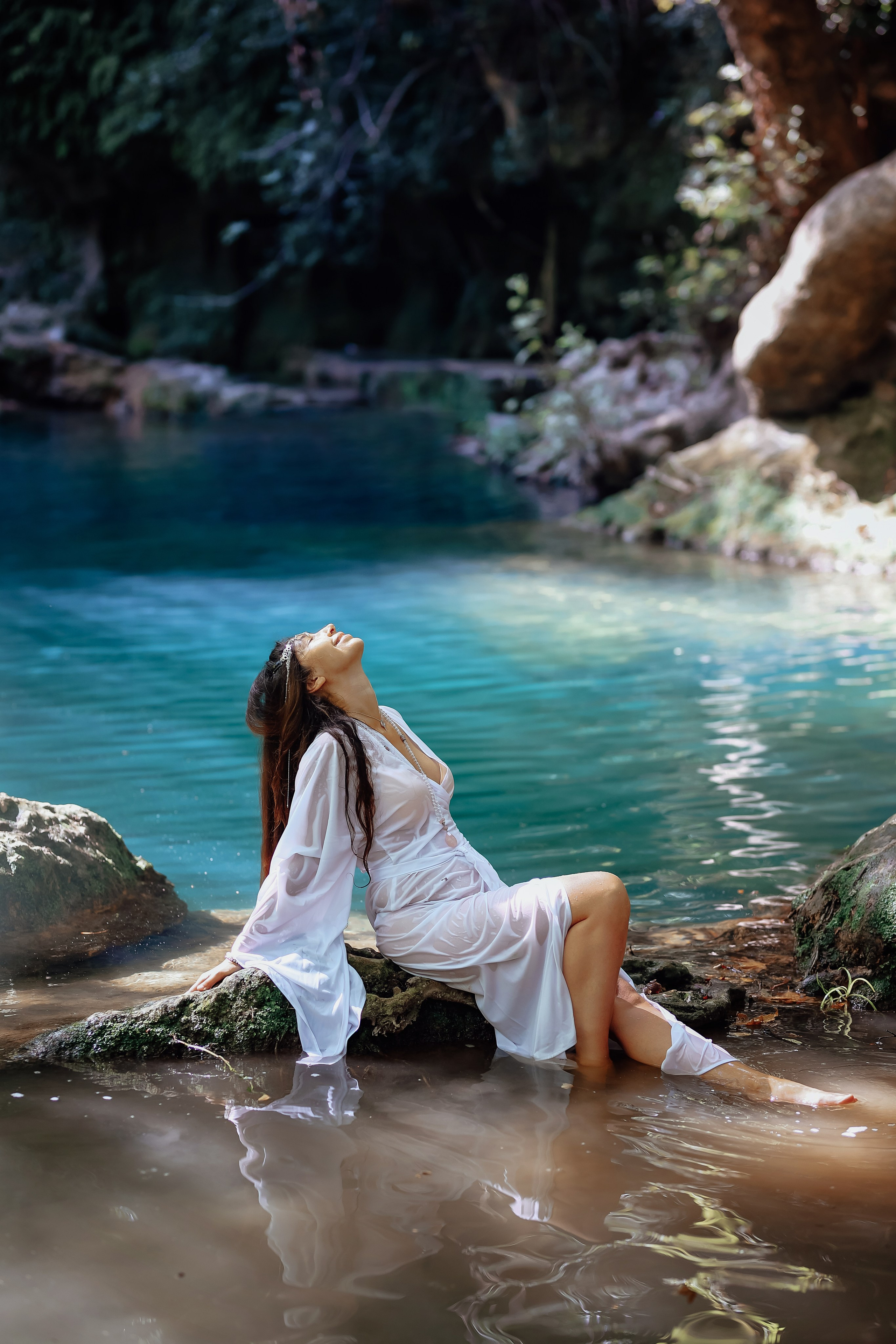 Photoshooting at Kurshunlu waterfall