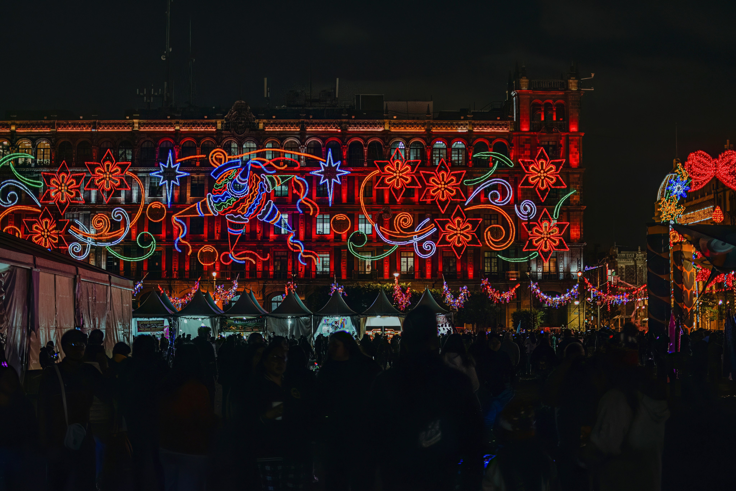 Lights of Zócalo. CDMX Photography | Alex Klenin| Portrait & Event Photographer