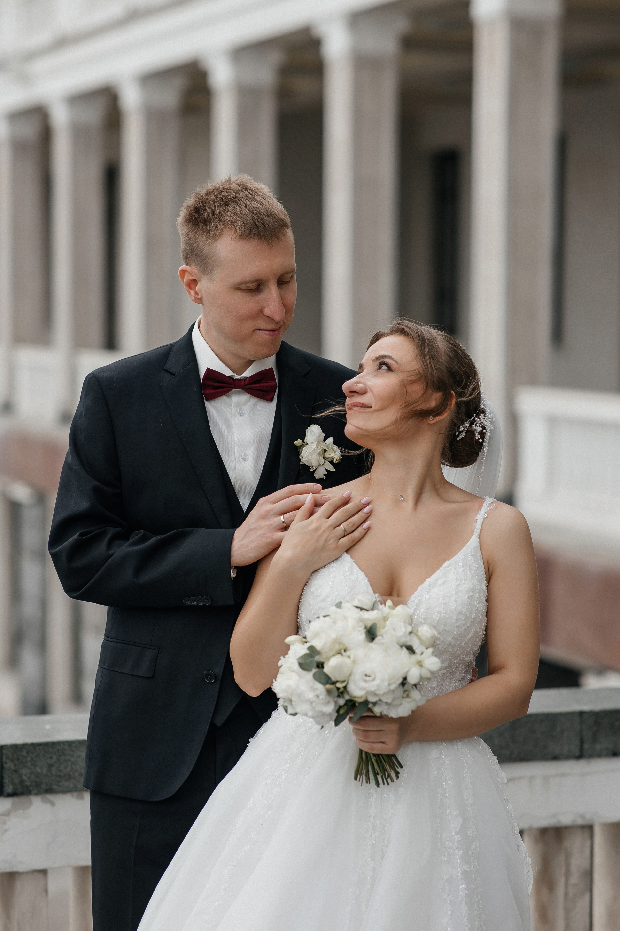 Свадебная фотосессия на Северном речном вокзале