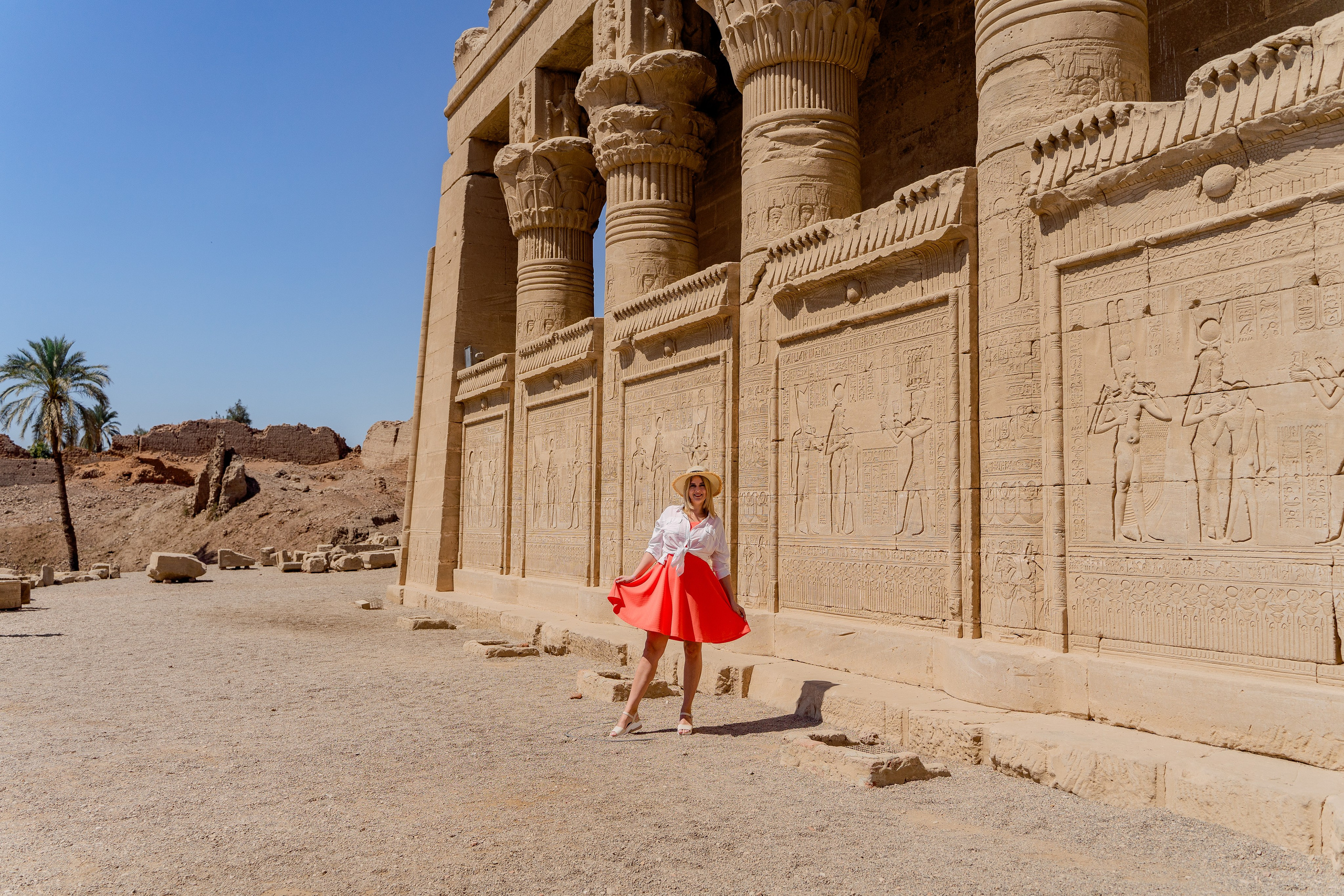 Фотосессия в Дендере. Фотограф в Египте, Хургаде, Луксоре, Сафаге. Фотограф по всему миру