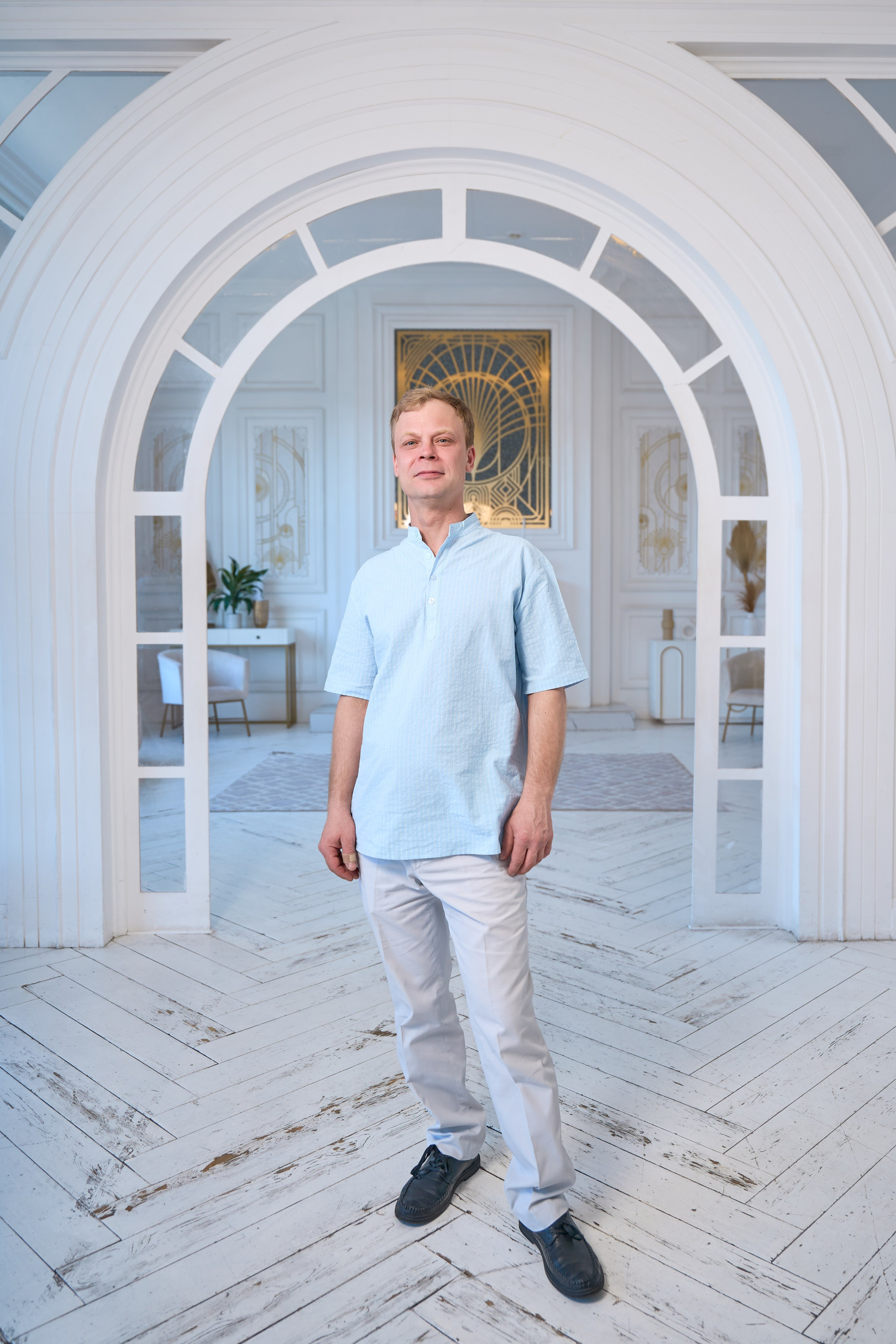 Фотосессия в светлой студии в Москве