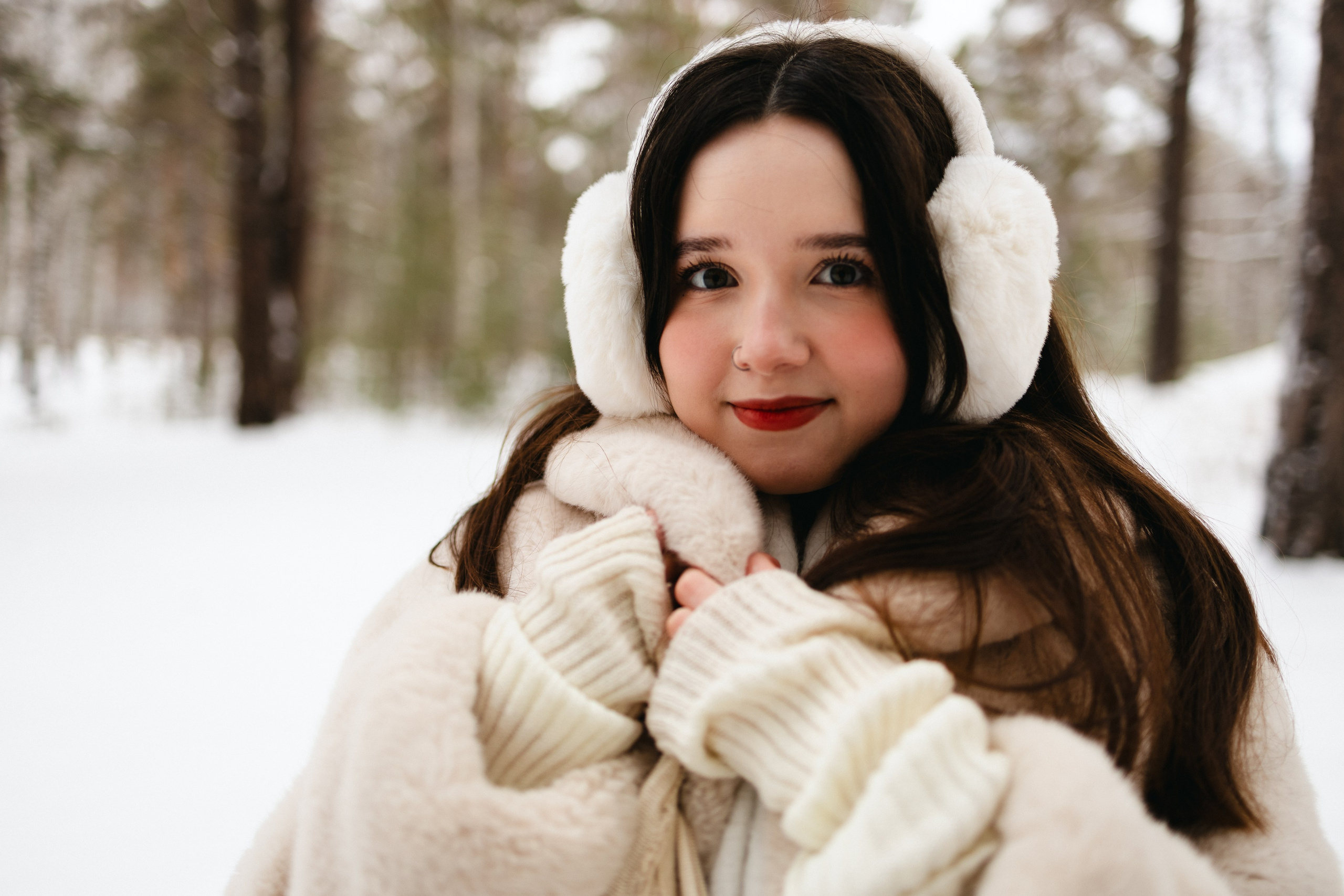 Зимняя фотопрогулка. Стефания. Семейный фотограф г. Тюмень