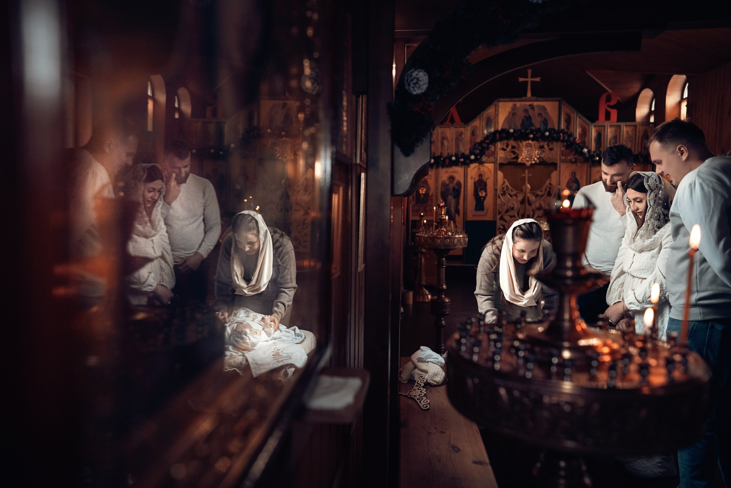 Крещение в храме Блж.Ксении Петербургской Севастополь. Церковный фотограф Севастополь