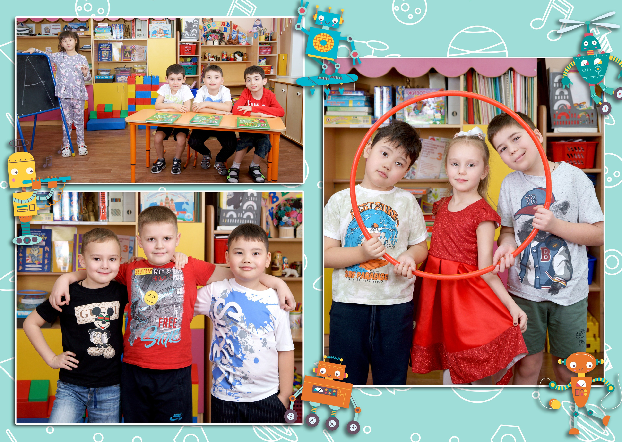 Дизайны выпускных альбомов для детского сада