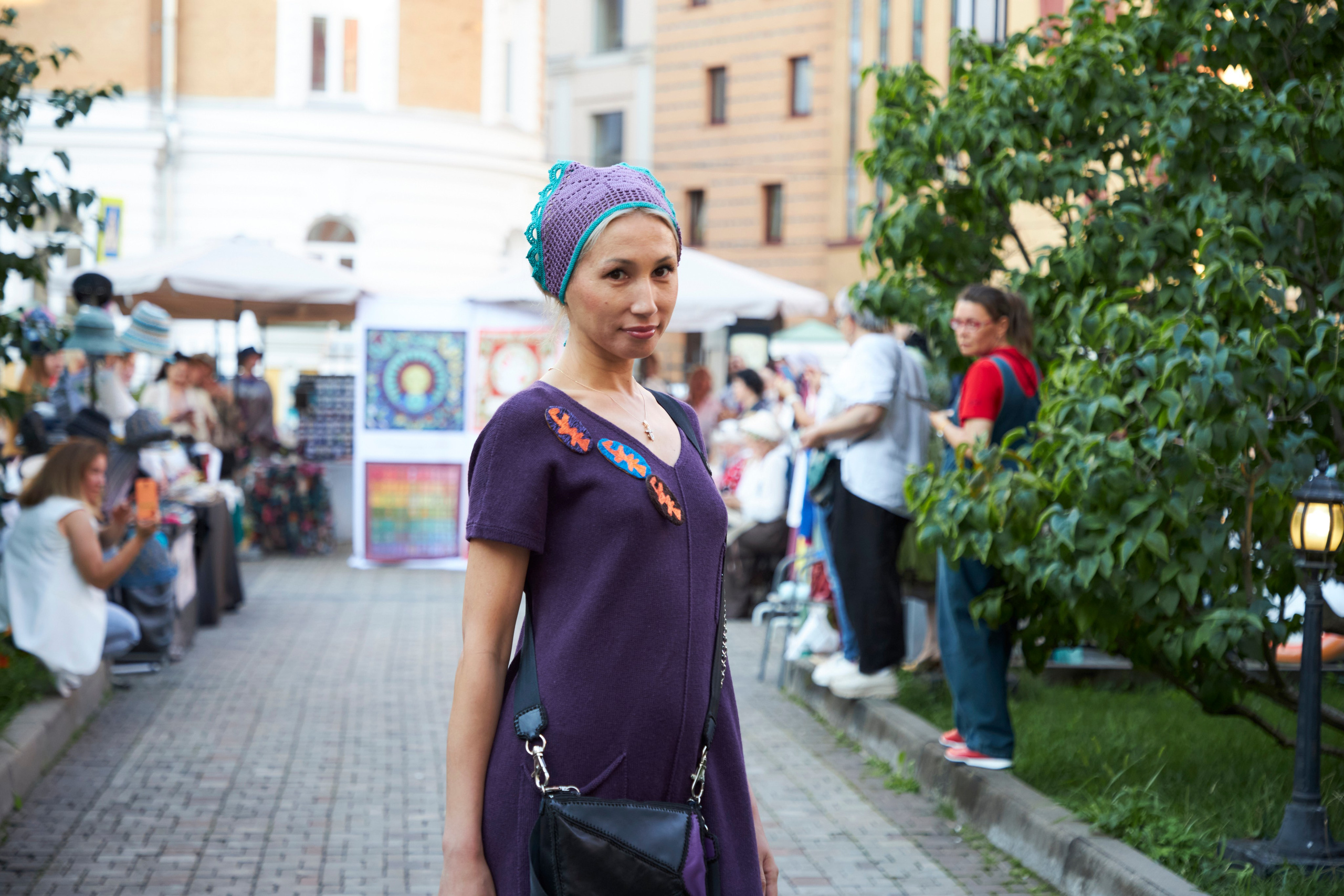 Репортажная съёмка с показа мод сообщества «Мода без пафоса» в Москве. Анна Потявина. Фотограф Москва