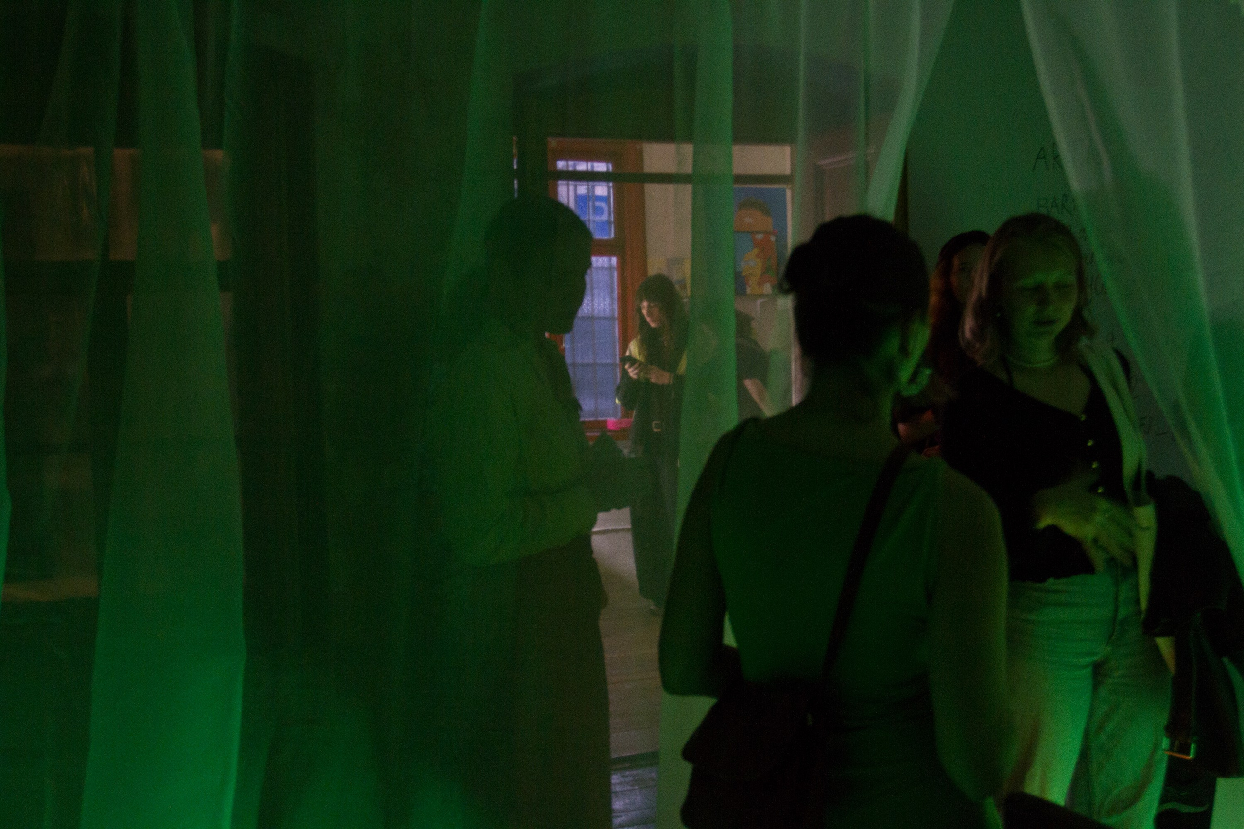 Выставка комната художницы, тотальная инсталляция. KST