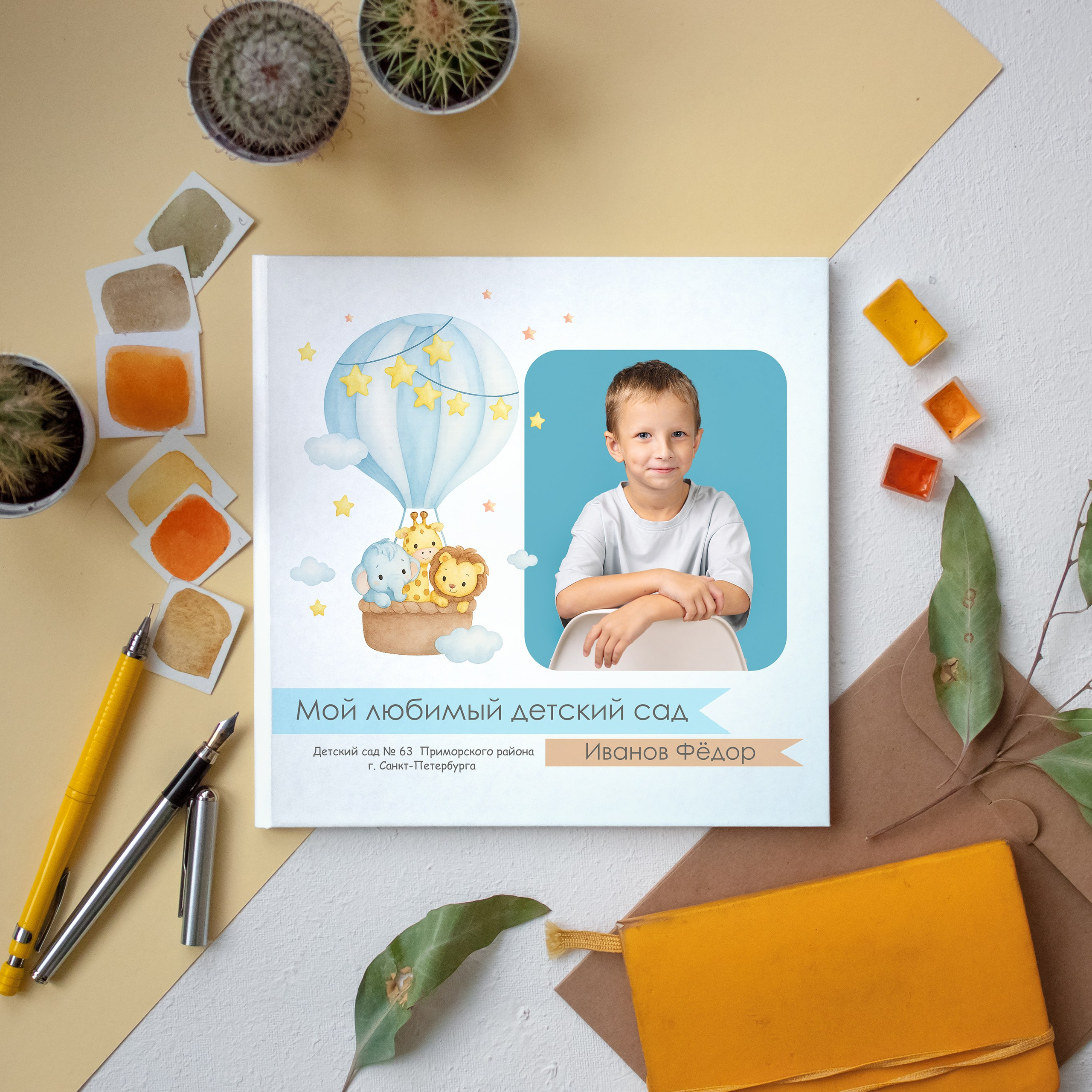 Дизайны альбомов детского сада | Олька Евченко, СПб. Выпускные альбомы СПБ для садов и школ | Фотограф Олька Евченко