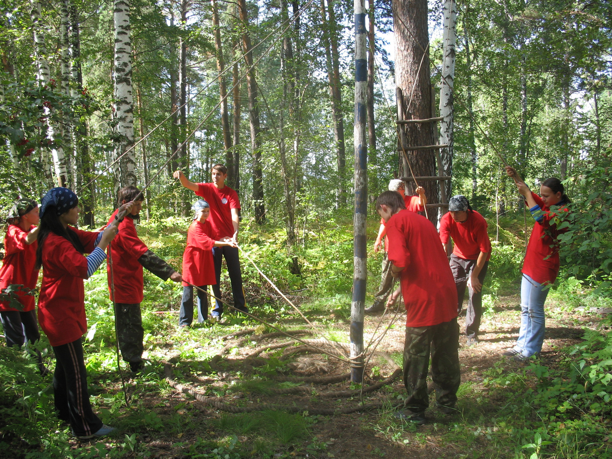 Тематическая командообразующая игра. Детские программы Школа безопасности Новосибирск