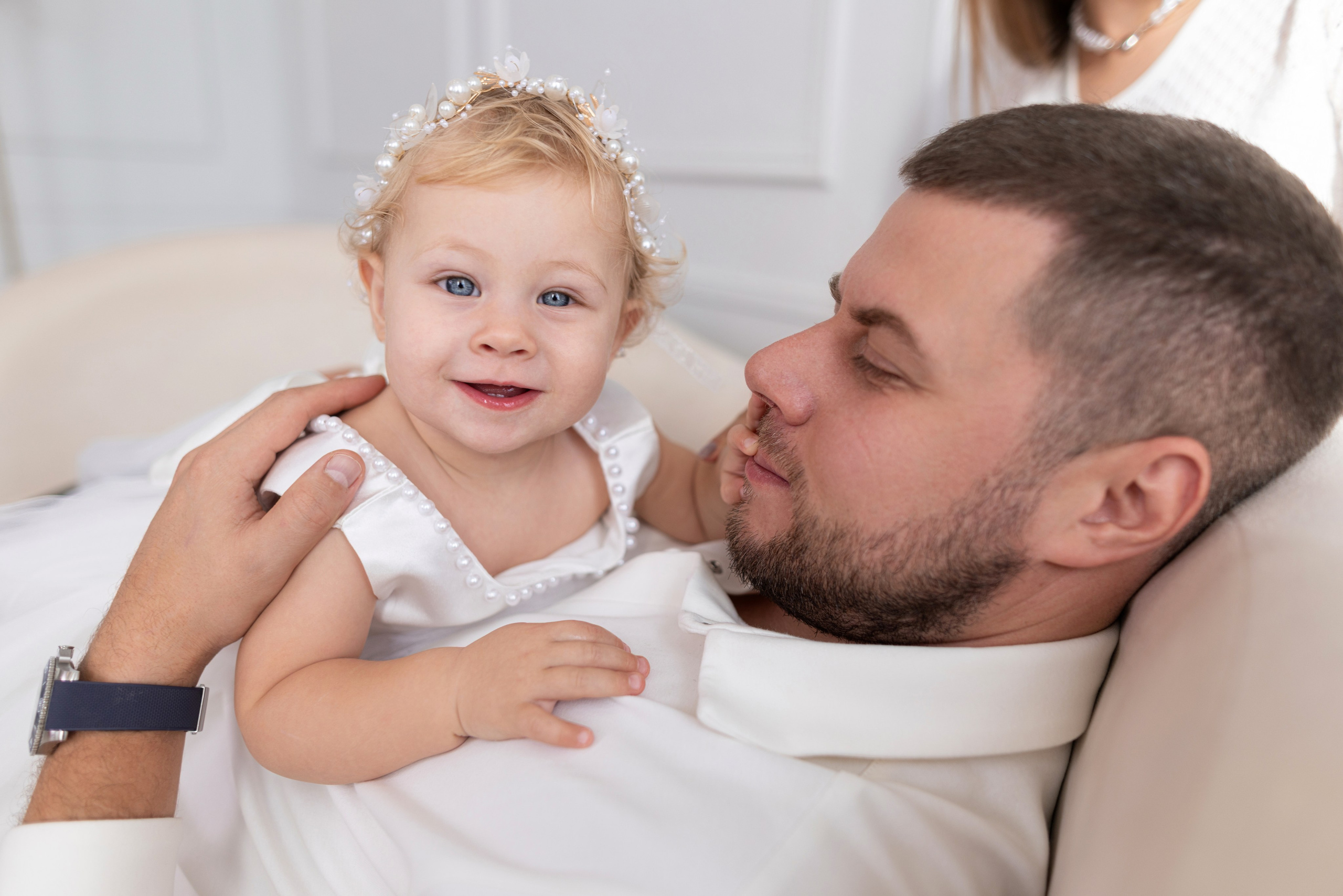 Семейная съемка для Яны и Дани в интерьере. Дмитрий Шульгин, портретный фотограф в Воронеже