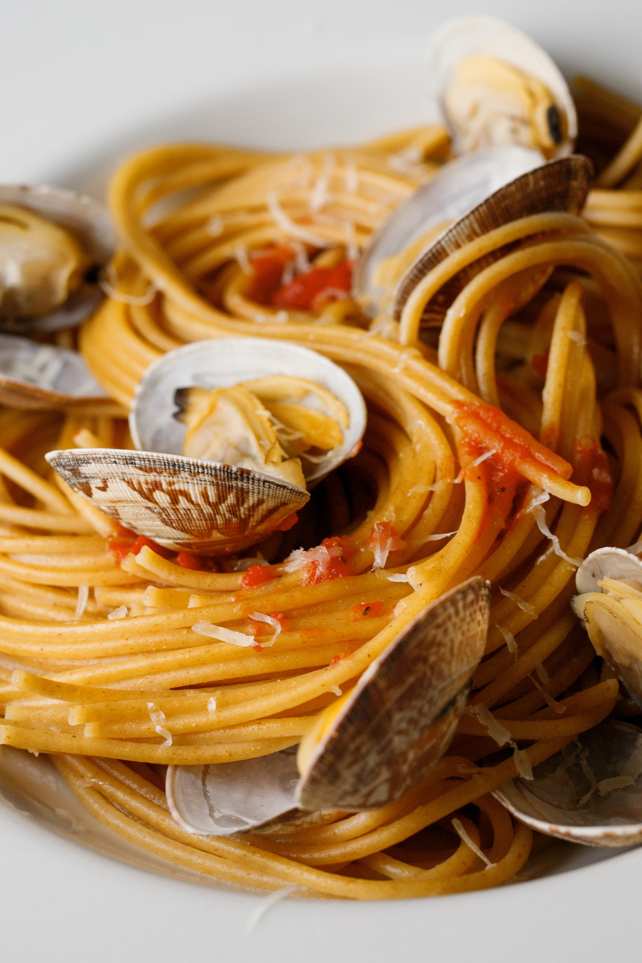 Фотосъемка еды в Астрахани, съемка еды в Астрахани, Спагетти с ракушками,