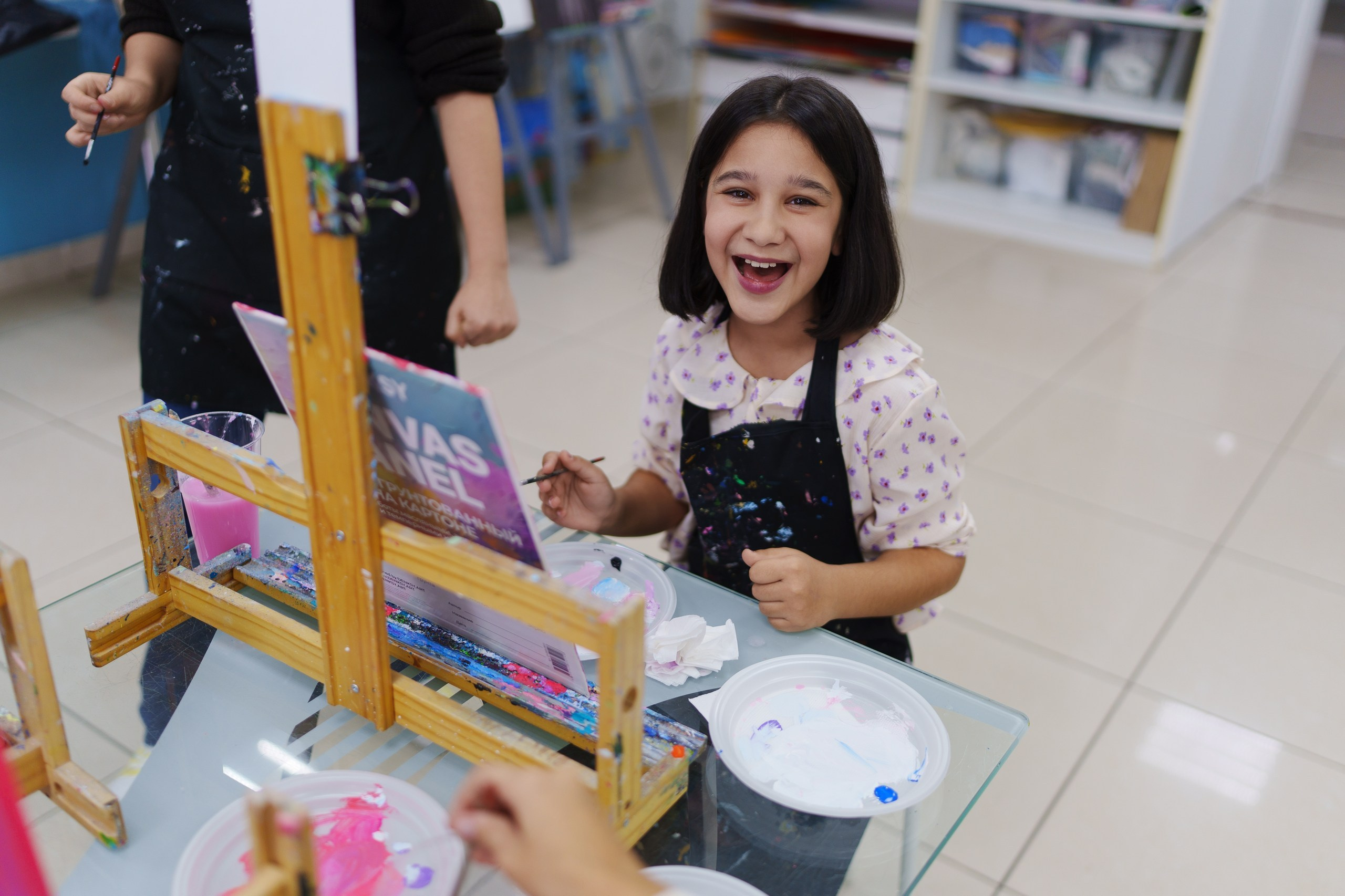 Фотосъёмка детского дня рождения в студии рисования «Я рисую», Уфа