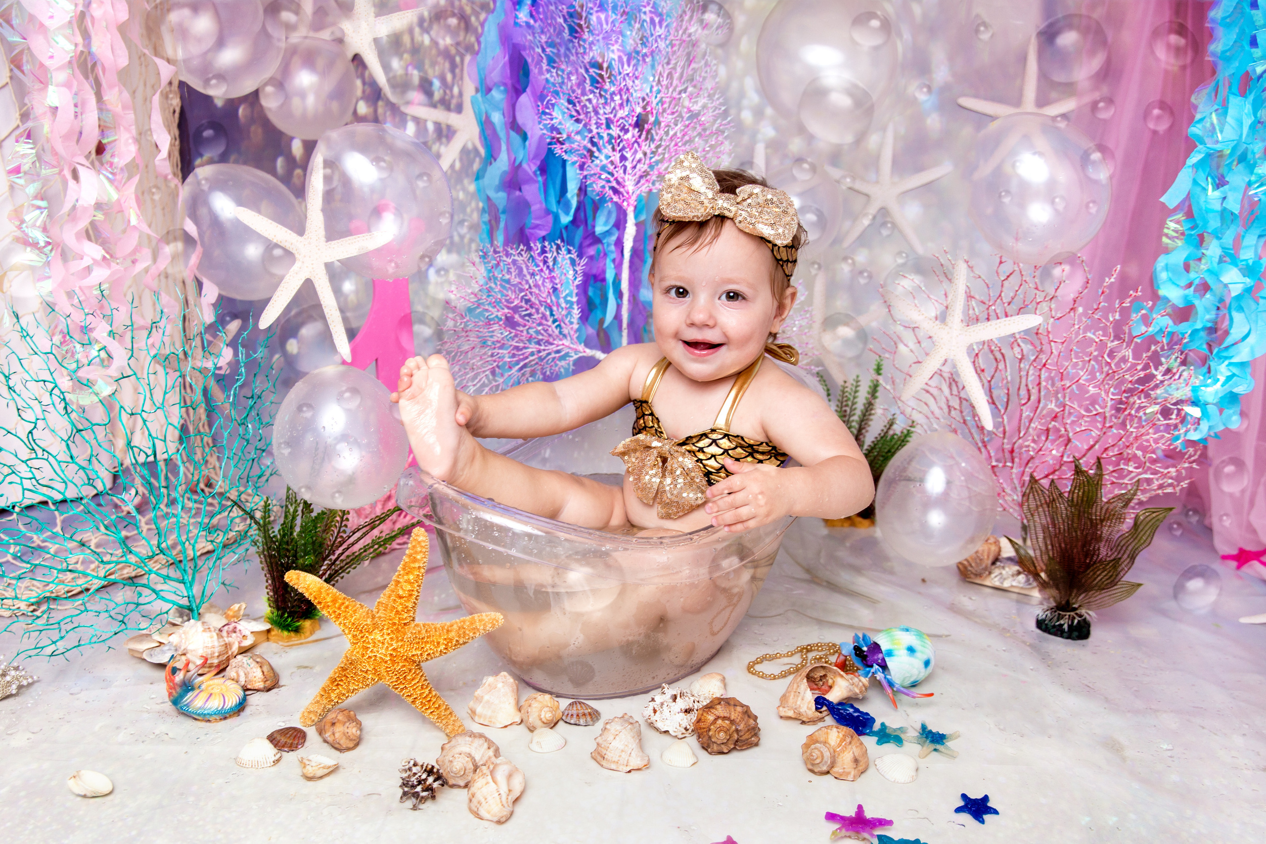 Фотосессия ГОДОВАСИЕ. Фотограф новорожденных, детей до года и беременных в Симферополе