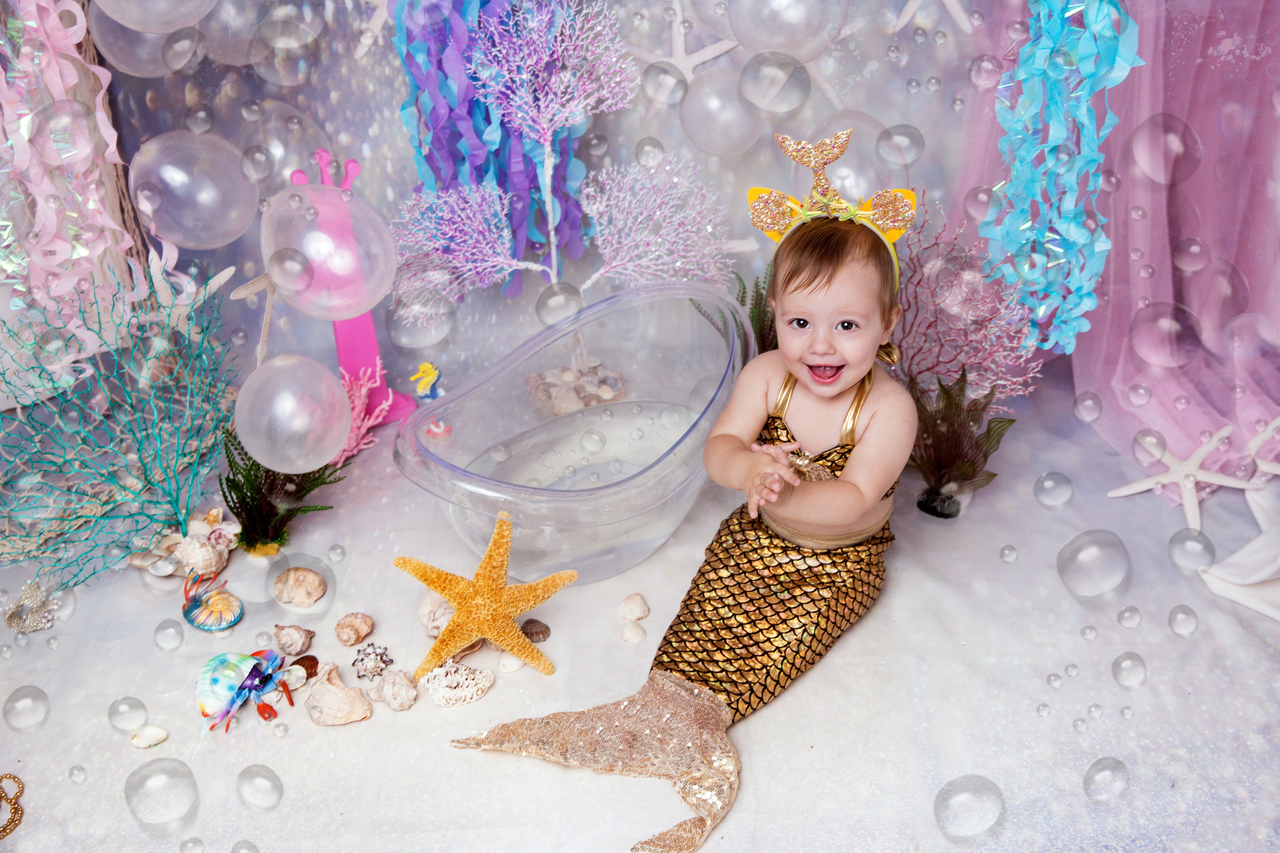 Фотосессия ГОДОВАСИЕ. Фотограф новорожденных, детей до года и беременных в Симферополе