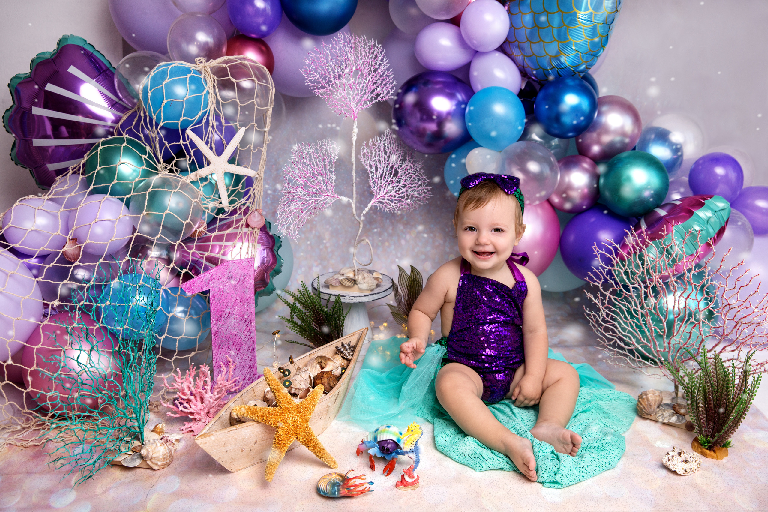 Фотосессия ГОДОВАСИЕ. Фотограф новорожденных, детей до года и беременных в Симферополе