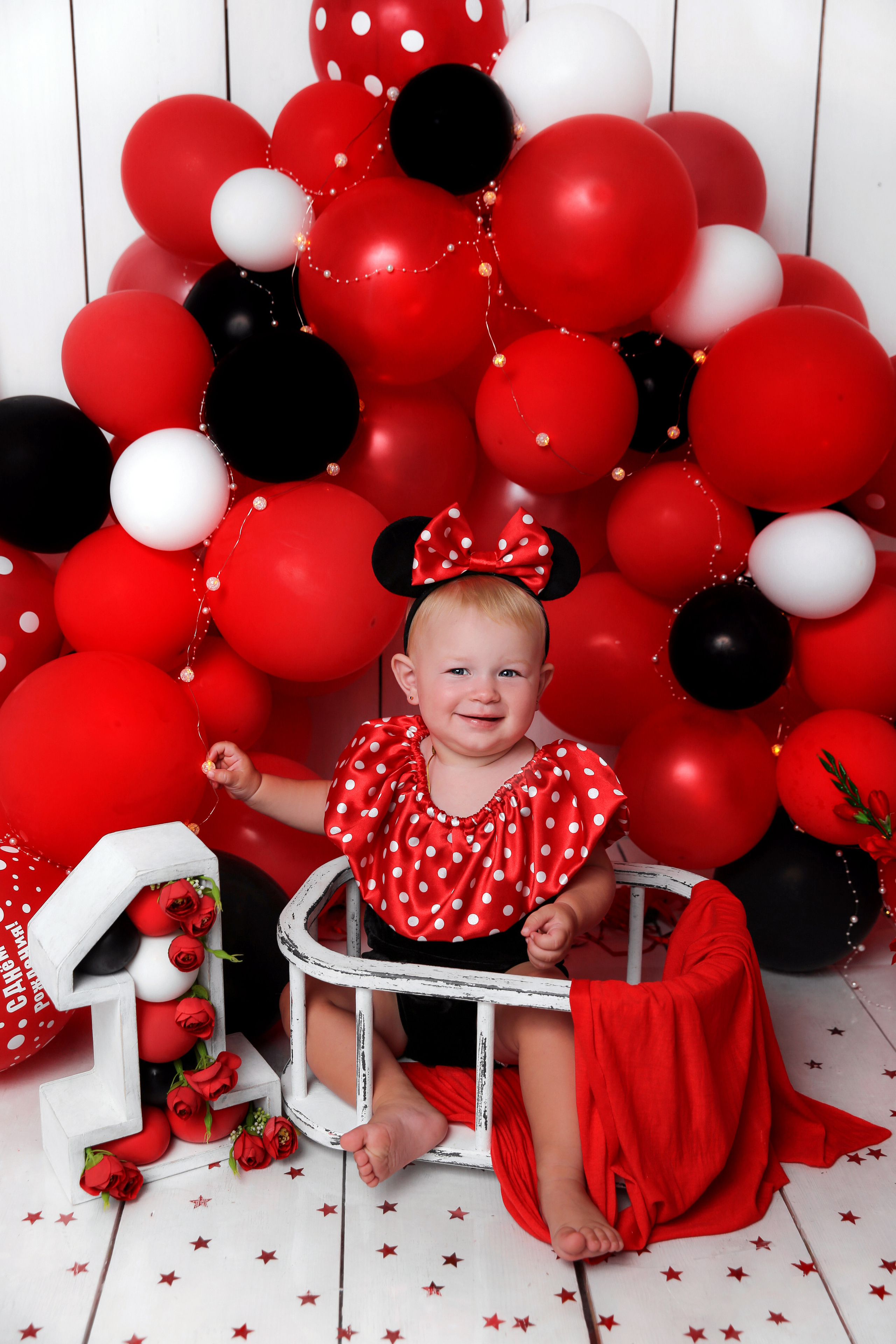 Фотосессия ГОДОВАСИЕ. Фотограф новорожденных, детей до года и беременных в Симферополе