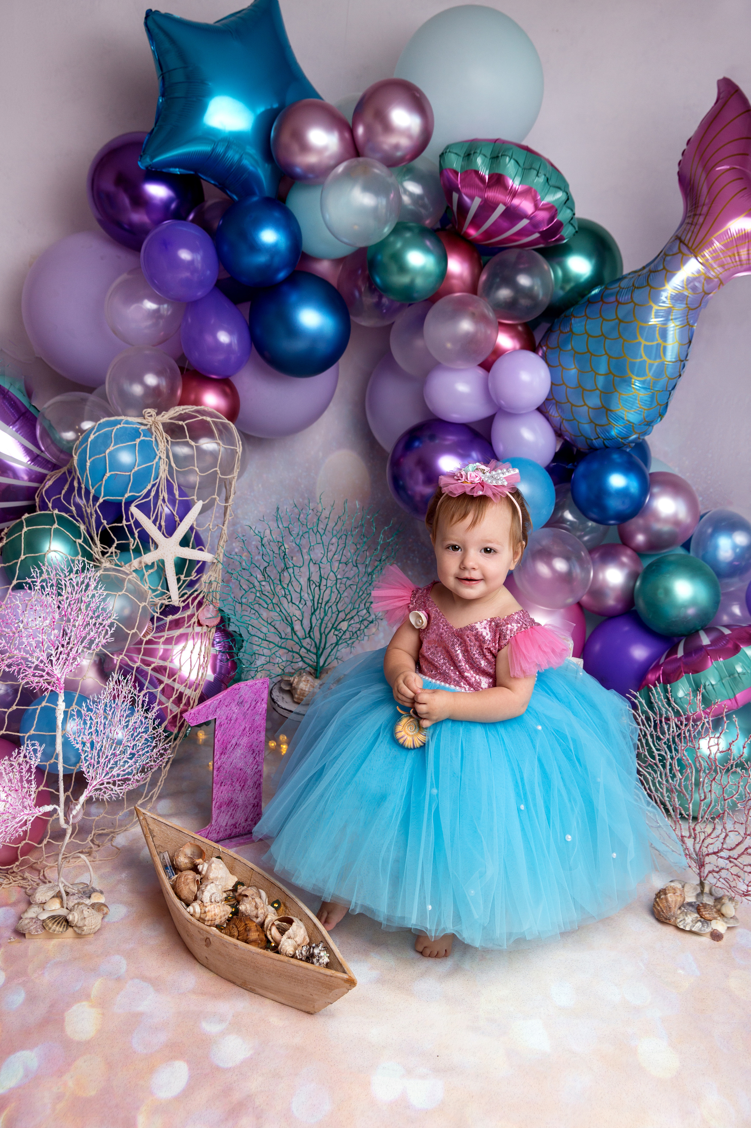 Фотосессия ГОДОВАСИЕ. Фотограф новорожденных, детей до года и беременных в Симферополе