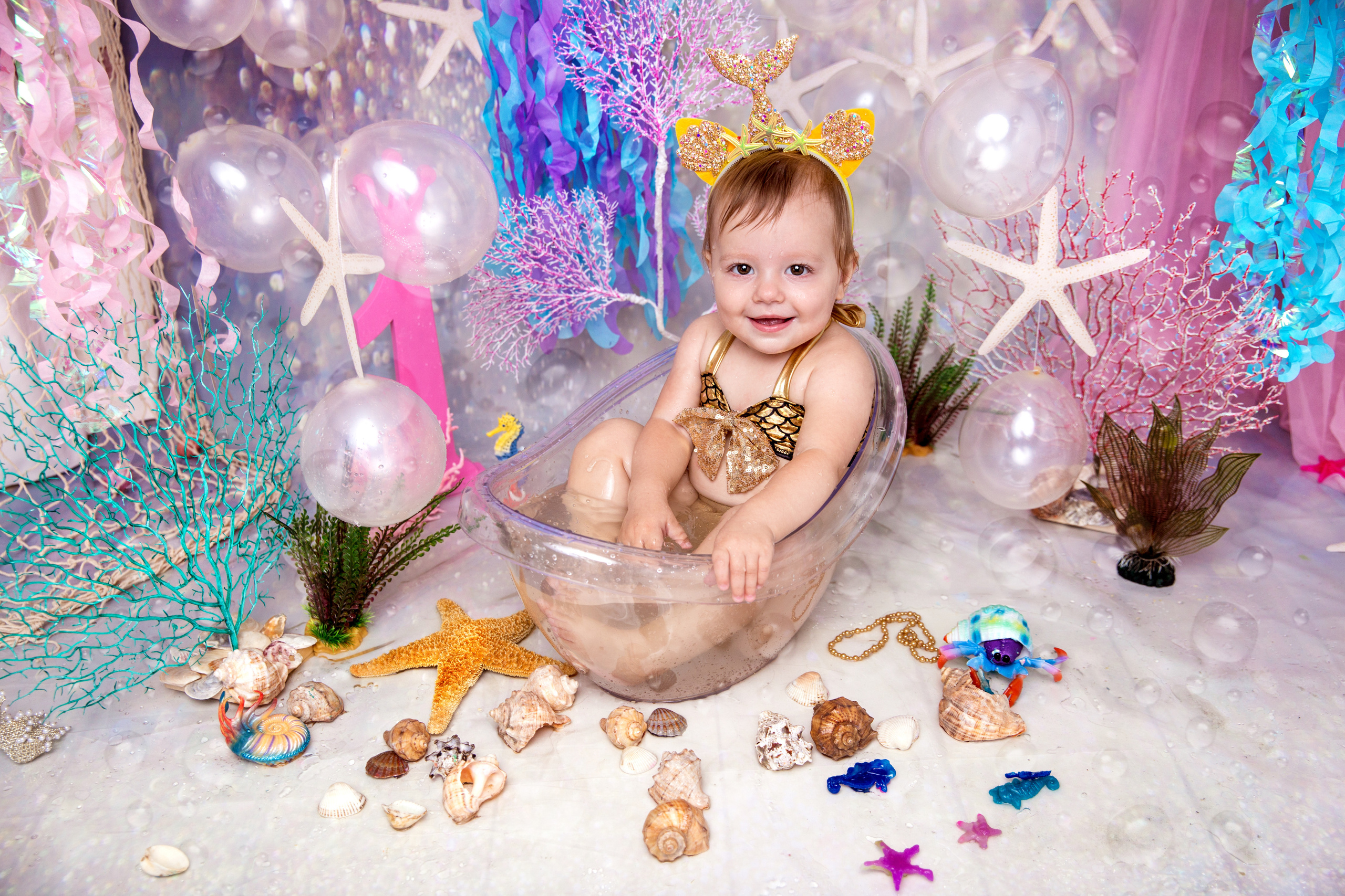 Фотосессия ГОДОВАСИЕ. Фотограф новорожденных, детей до года и беременных в Симферополе