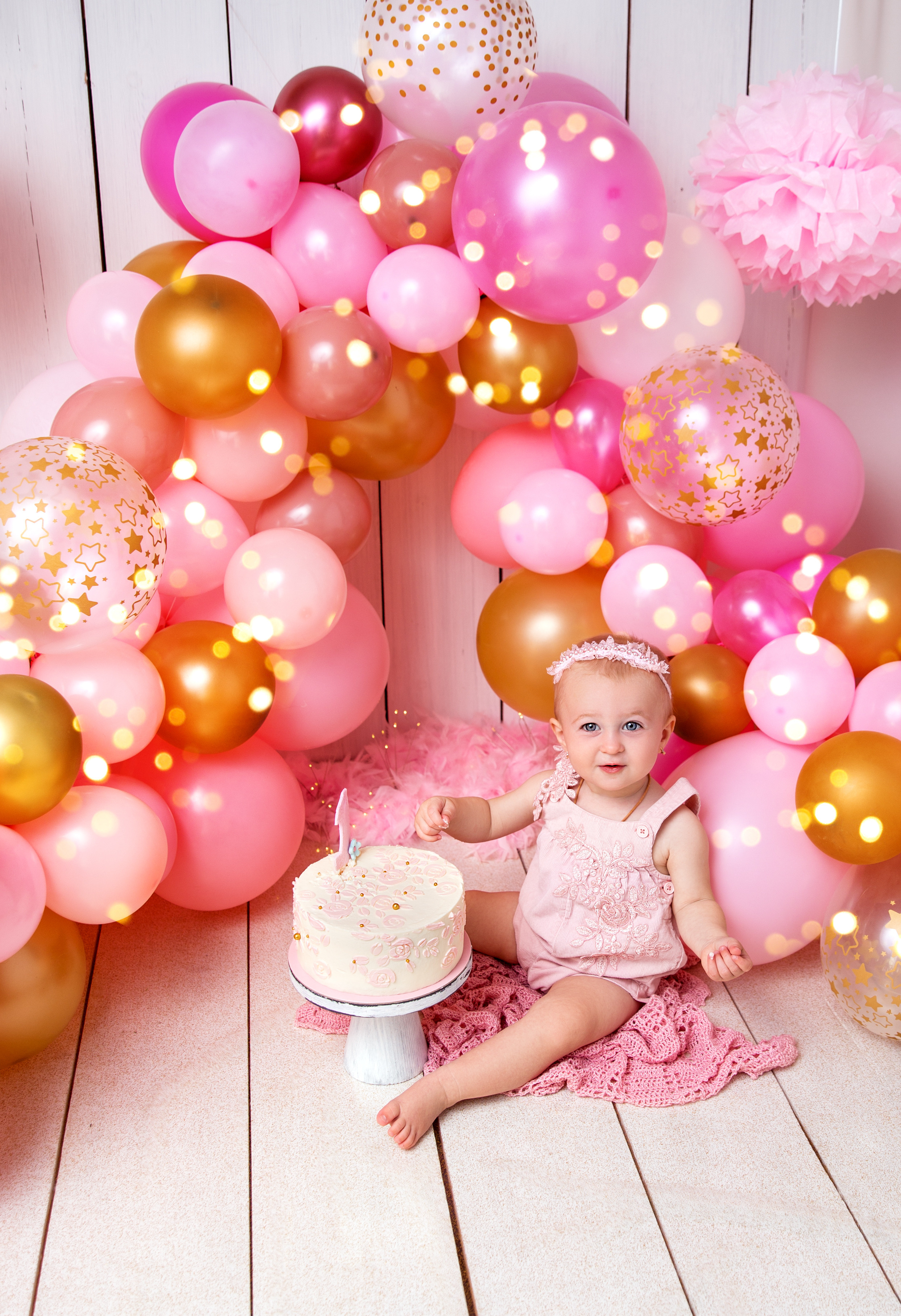 Фотосессия ГОДОВАСИЕ. Фотограф новорожденных, детей до года и беременных в Симферополе