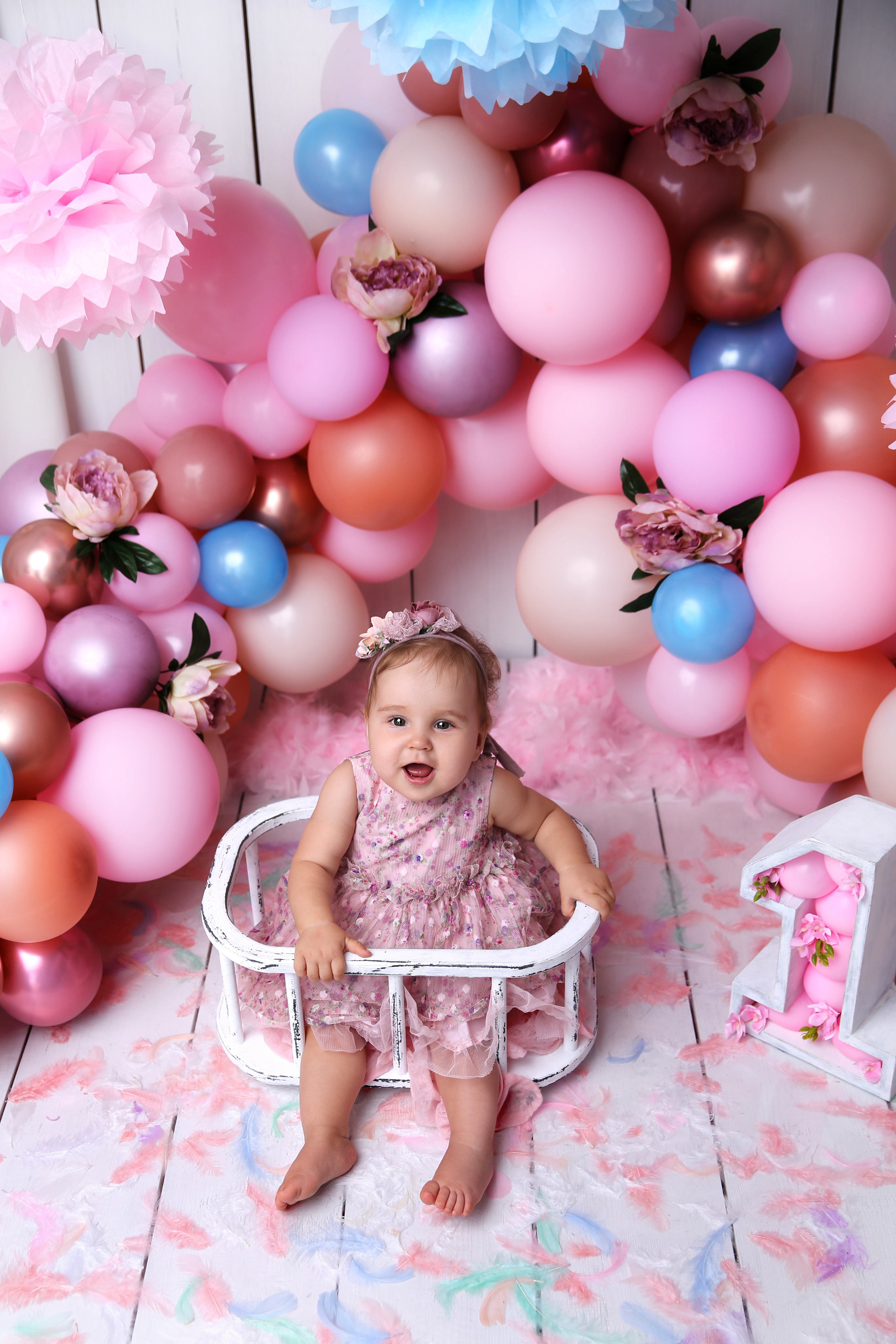 Фотосессия ГОДОВАСИЕ. Фотограф новорожденных, детей до года и беременных в Симферополе