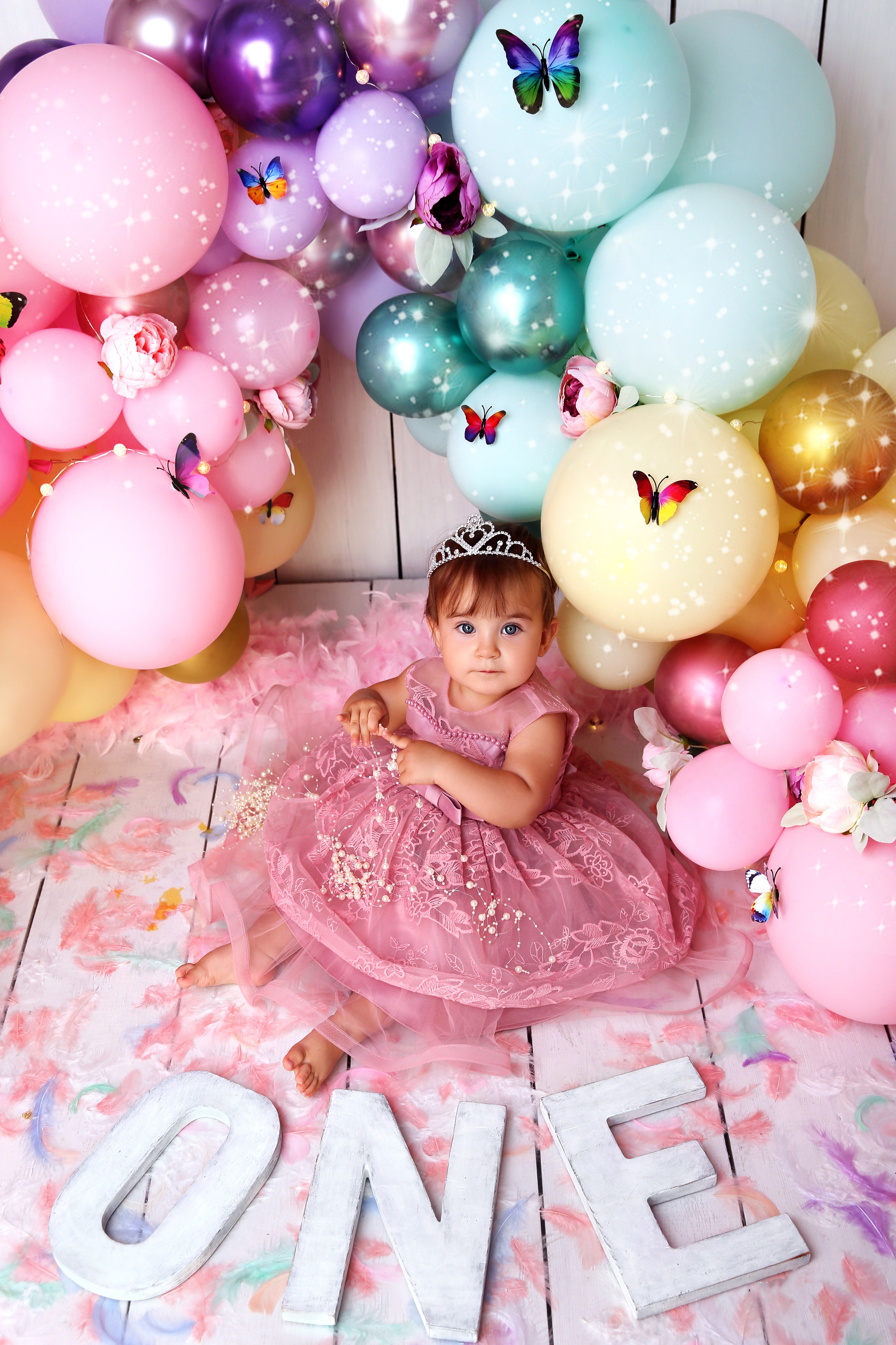 Фотосессия ГОДОВАСИЕ. Фотограф новорожденных, детей до года и беременных в Симферополе