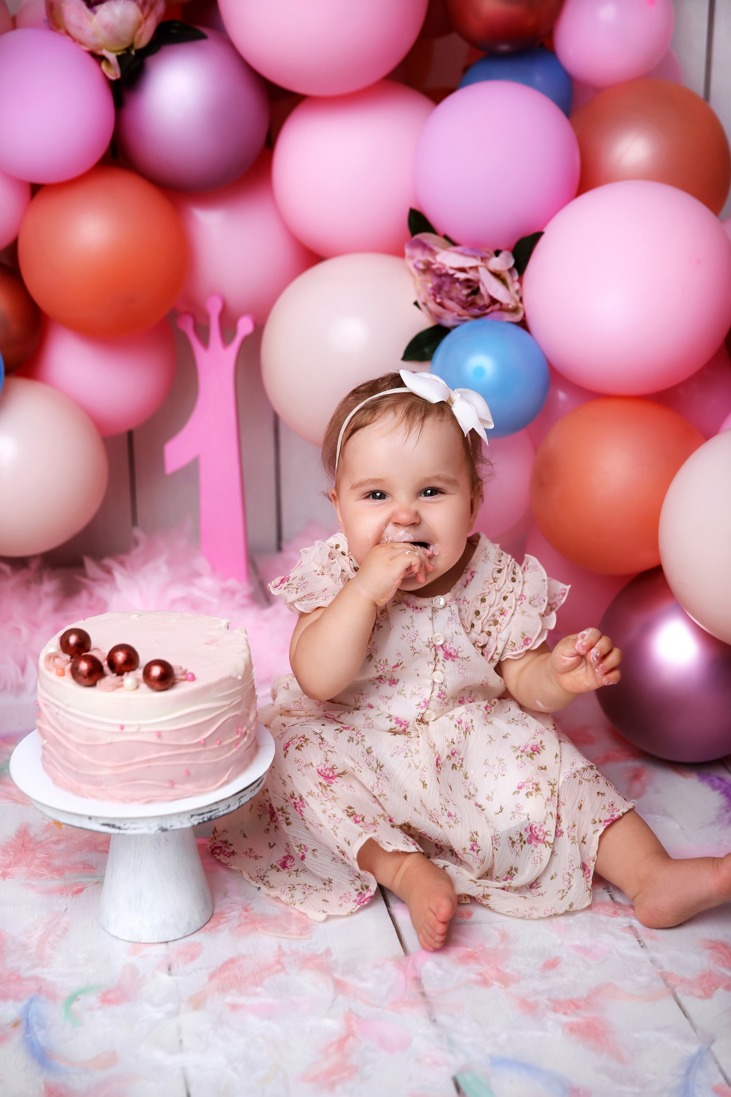 Фотосессия ГОДОВАСИЕ. Фотограф новорожденных, детей до года и беременных в Симферополе