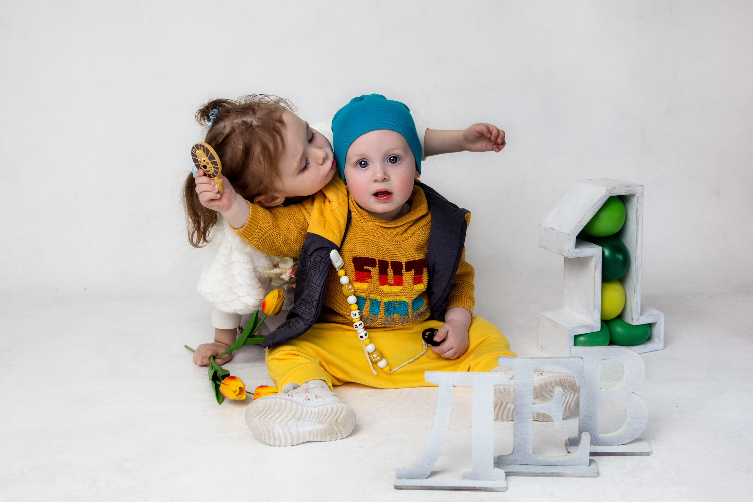 Фотосессия ГОДОВАСИЕ. Фотограф новорожденных, детей до года и беременных в Симферополе