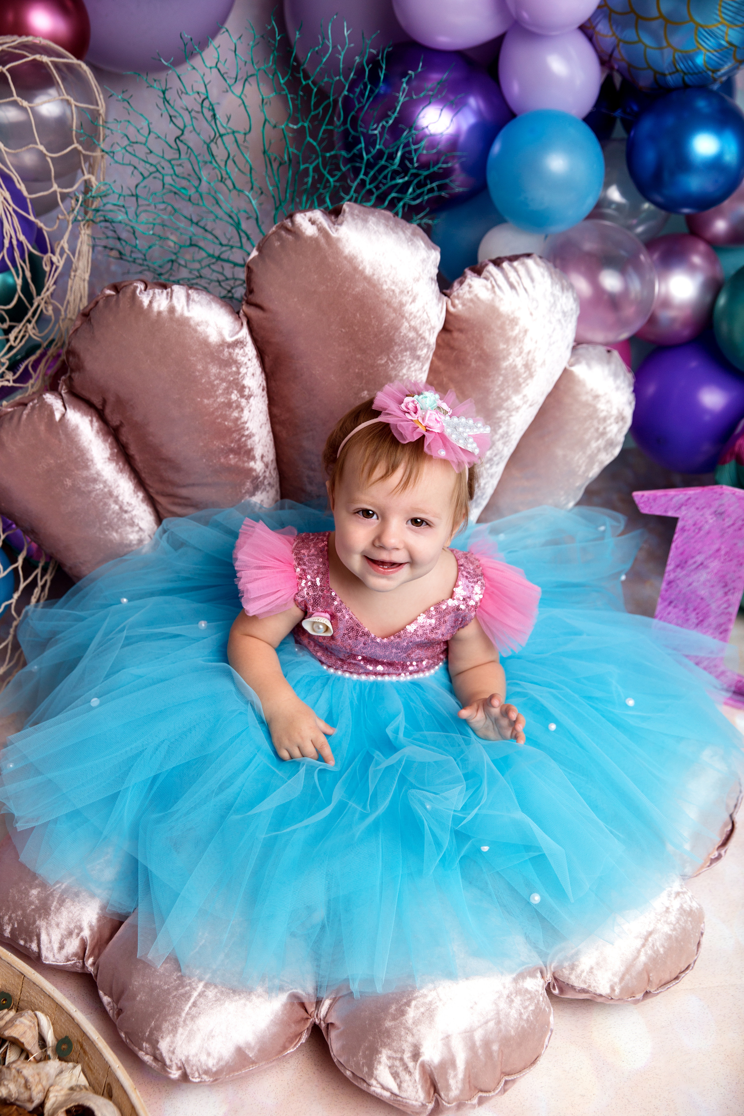 Фотосессия ГОДОВАСИЕ. Фотограф новорожденных, детей до года и беременных в Симферополе