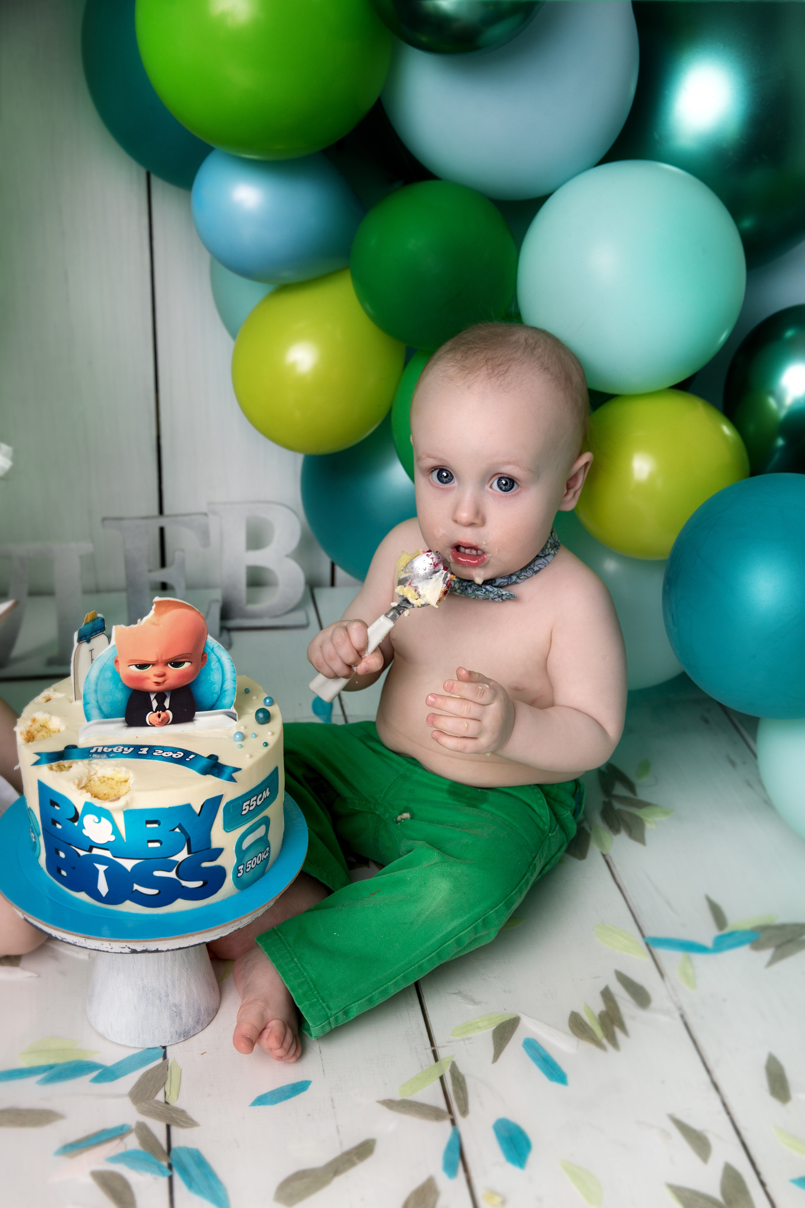 Фотосессия ГОДОВАСИЕ. Фотограф новорожденных, детей до года и беременных в Симферополе