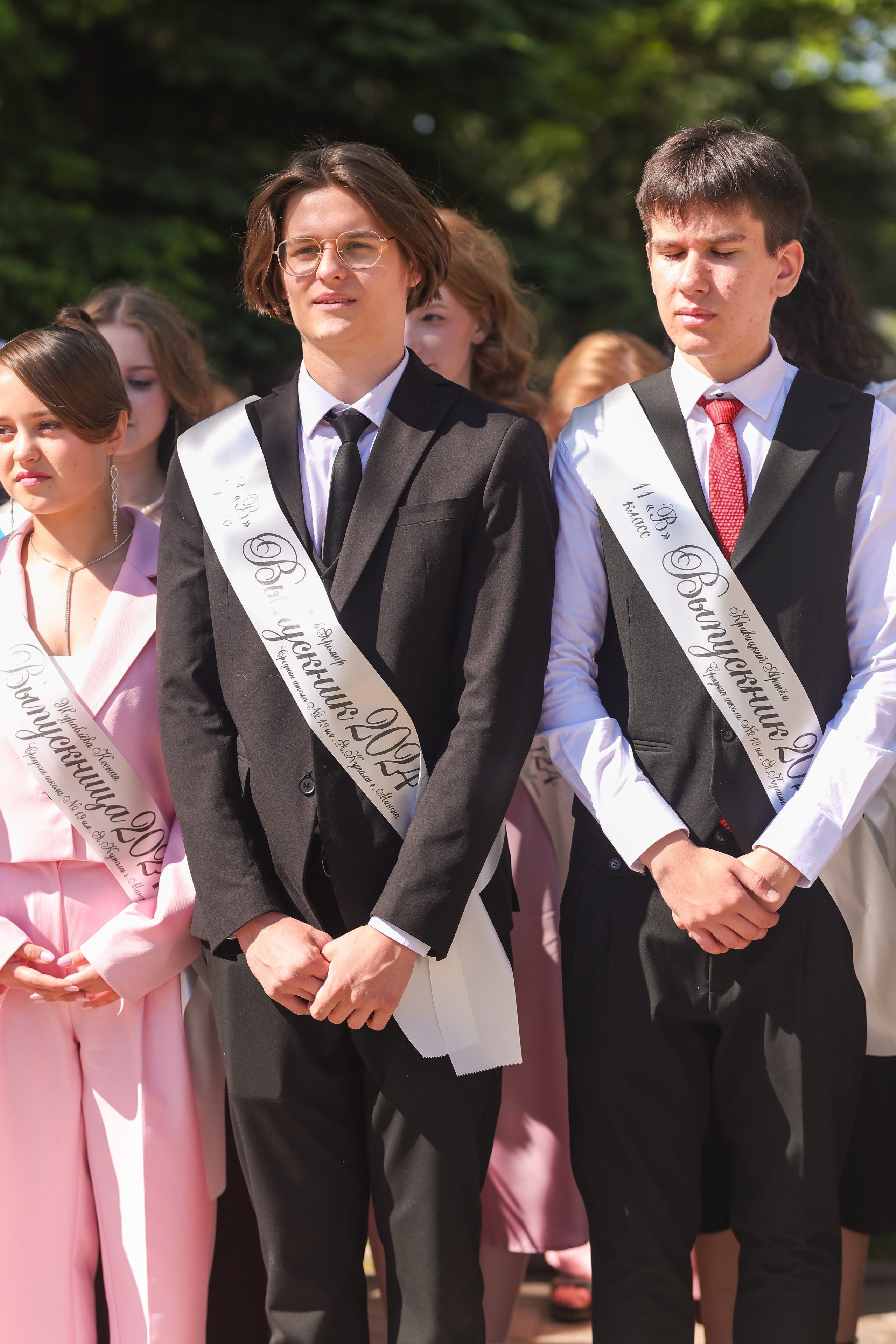 Последний звонок в СШ№ 19 г.Минска. Свадебный фотограф Беларусь Ольга Козыренко