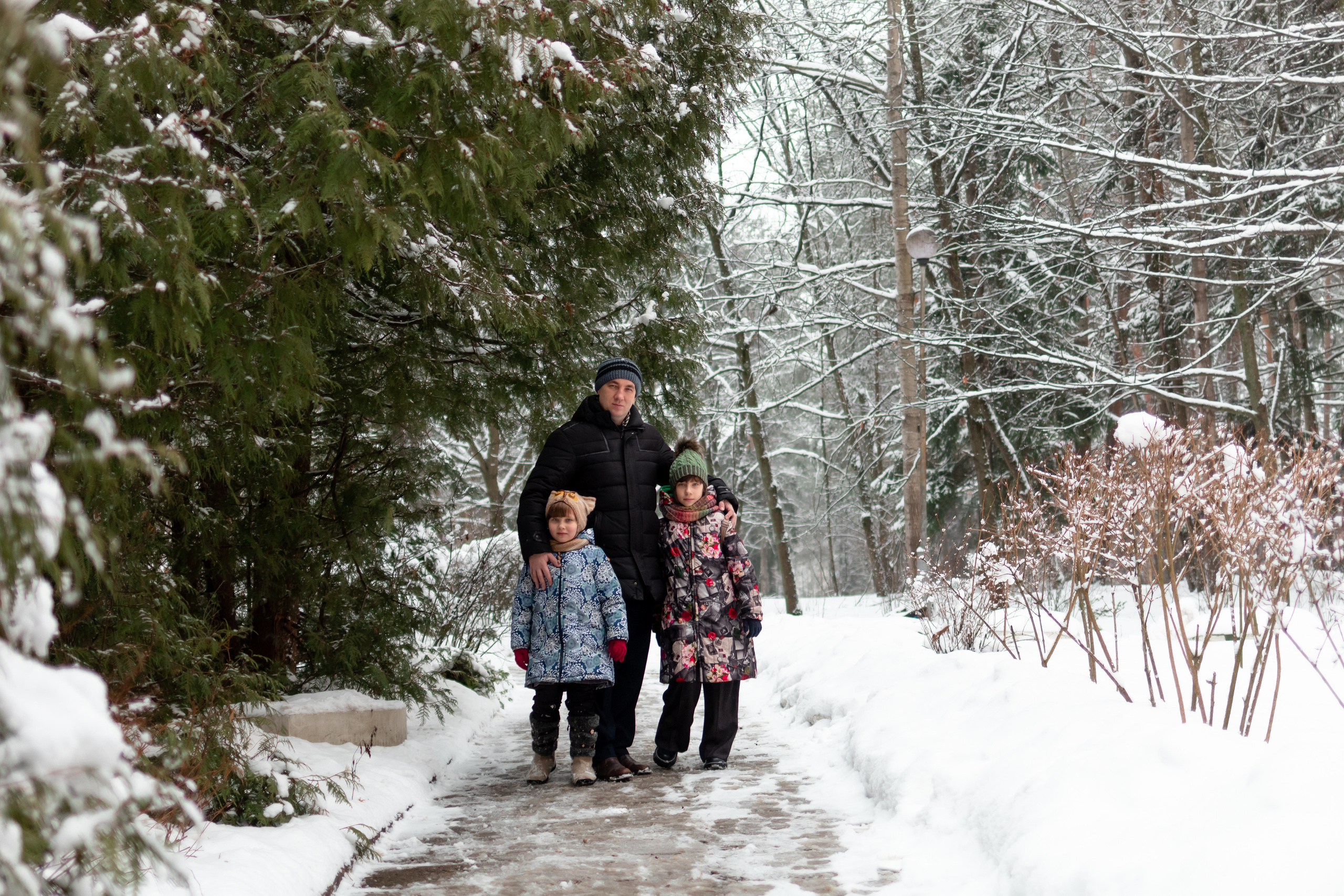 Зимняя сказка. Семейный фотограф в Минске Приболовец Светлана