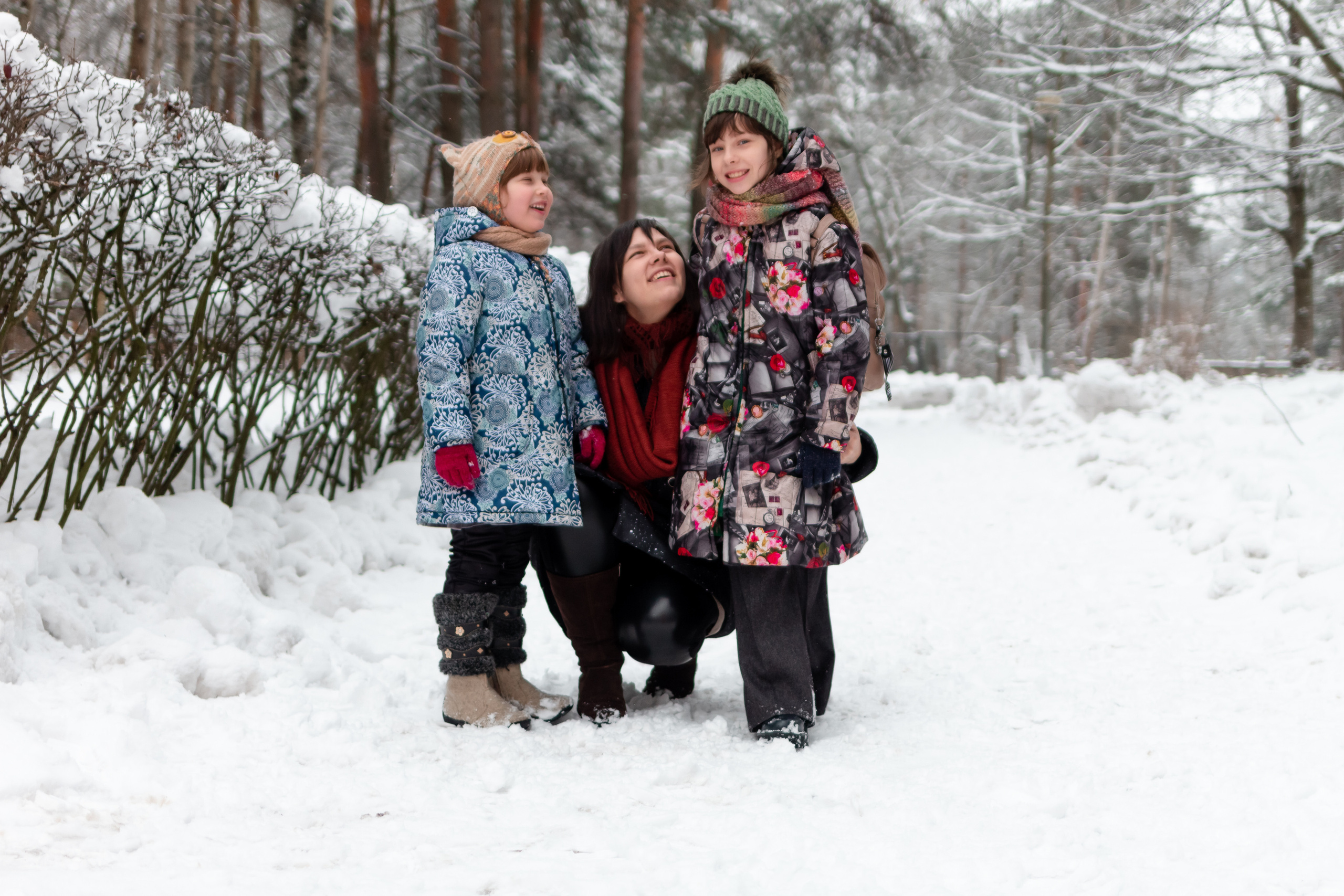 Зимняя сказка. Семейный фотограф в Минске Приболовец Светлана