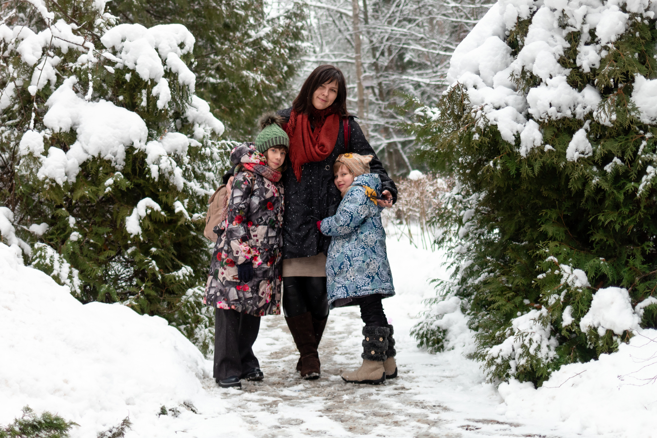 Зимняя сказка. Семейный фотограф в Минске Приболовец Светлана