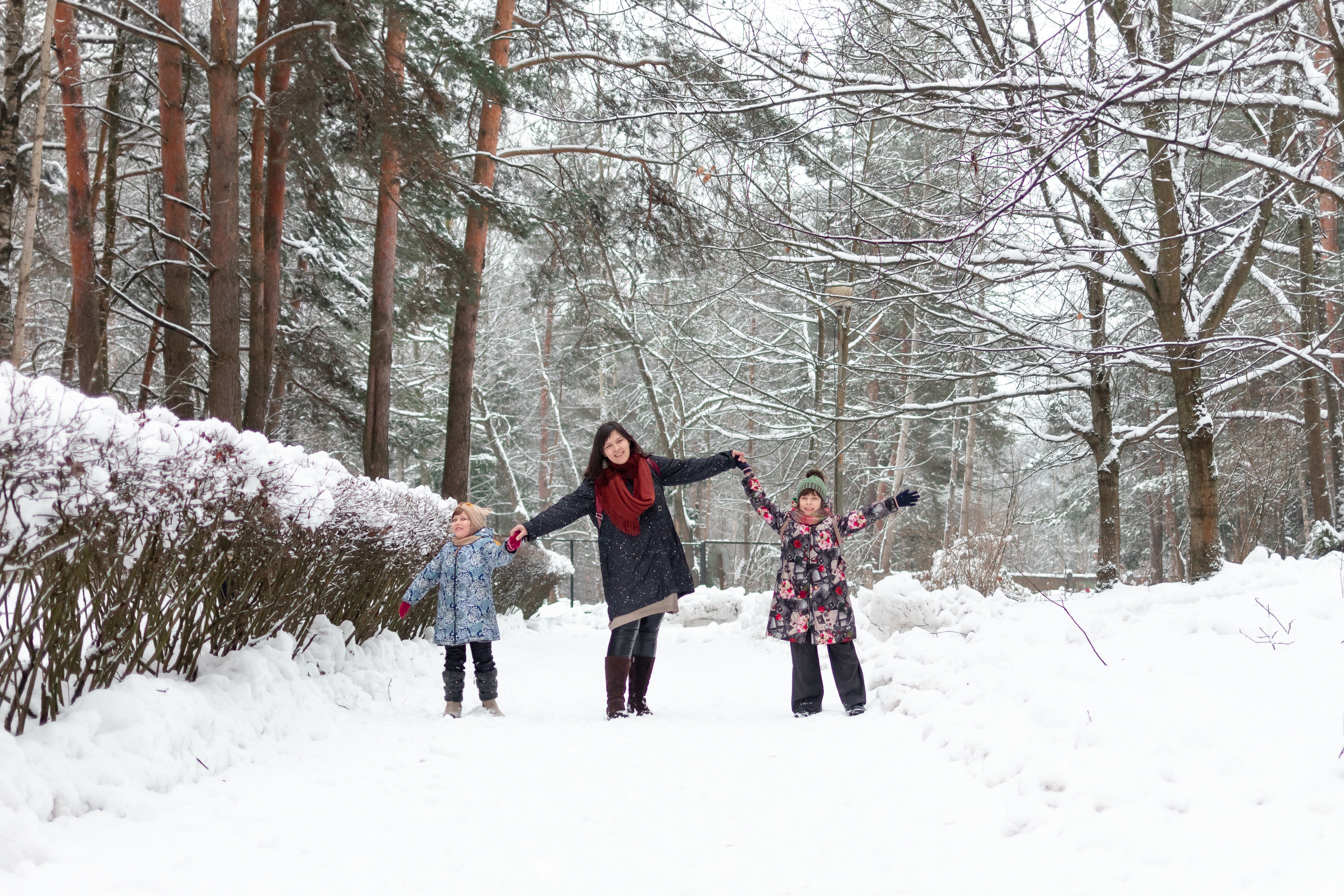 Зимняя сказка. Семейный фотограф в Минске Приболовец Светлана