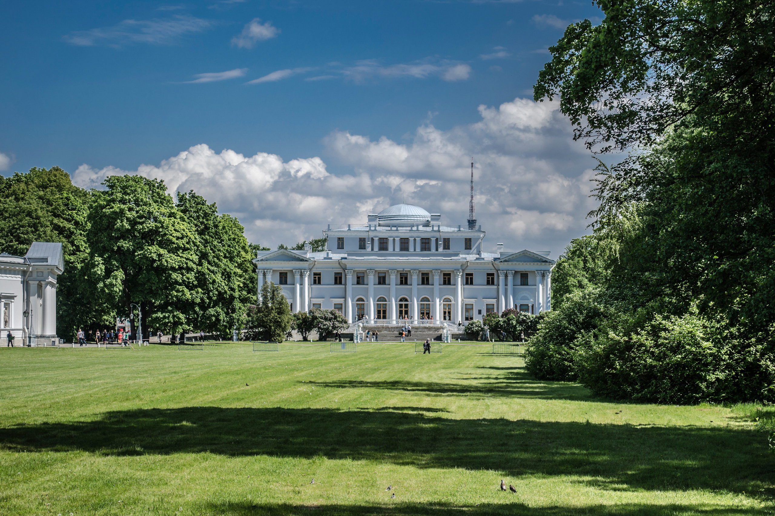 Съёмки в парках и садах Петербурга