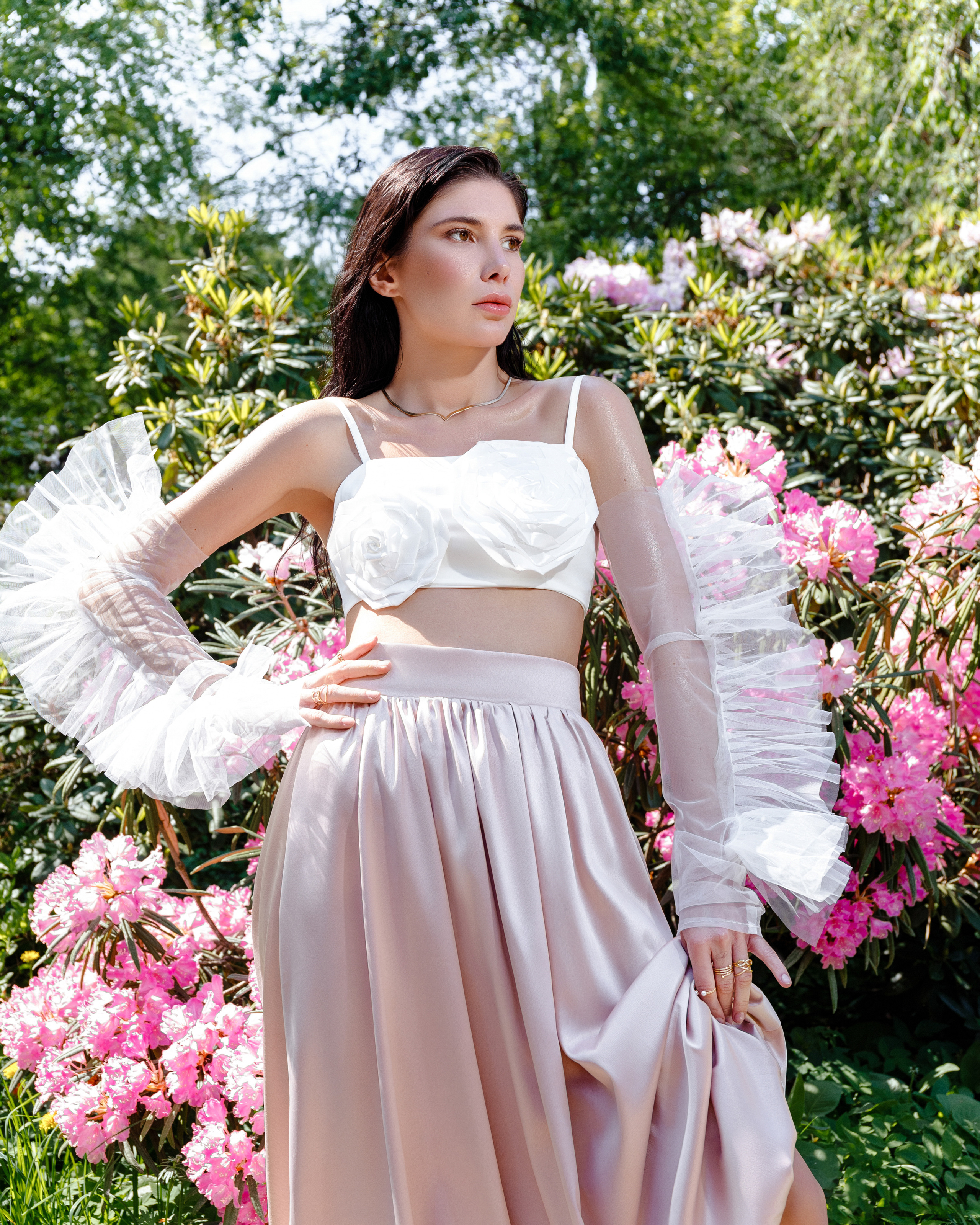 Съёмки в парках и садах Петербурга