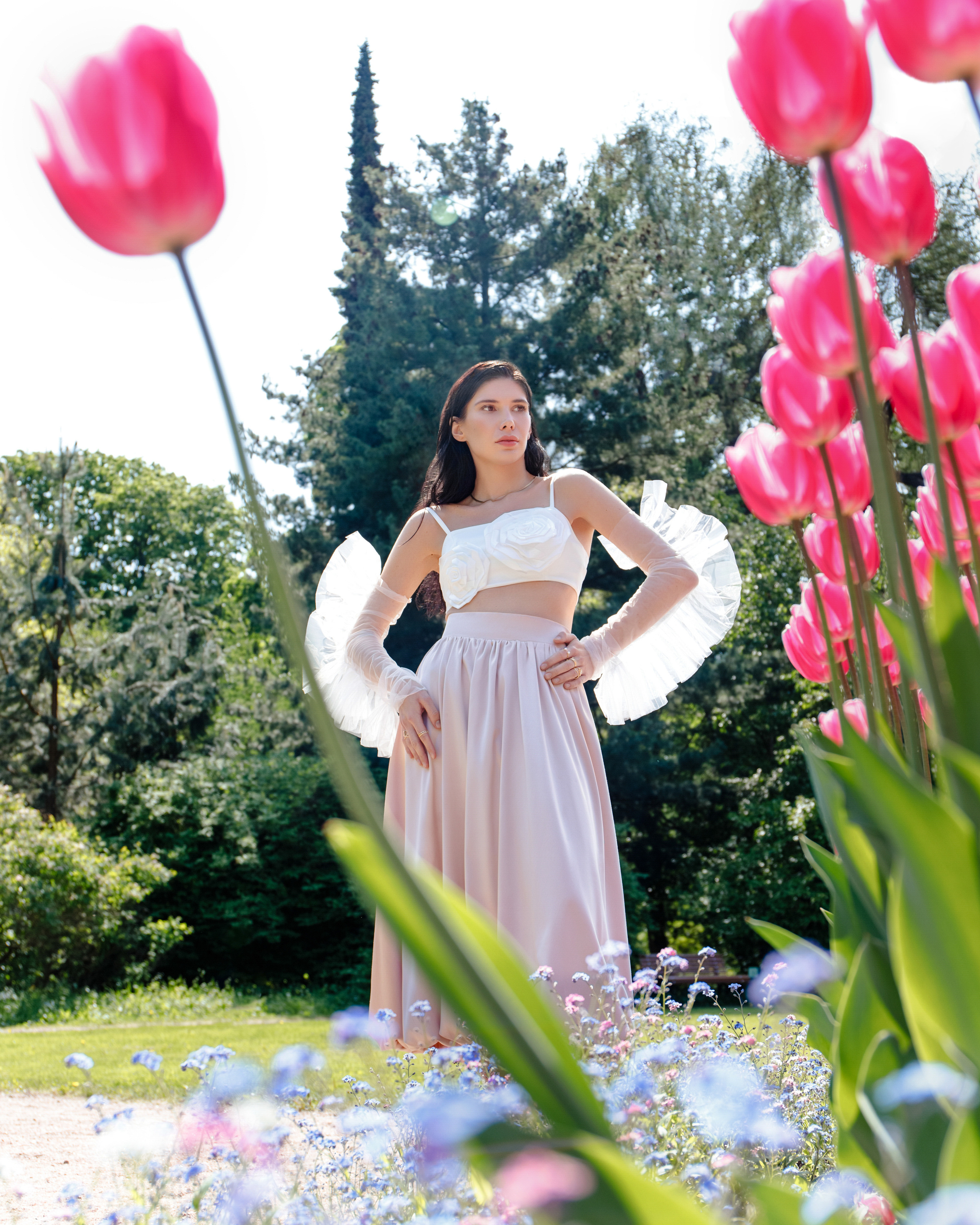 Съёмки в парках и садах Петербурга