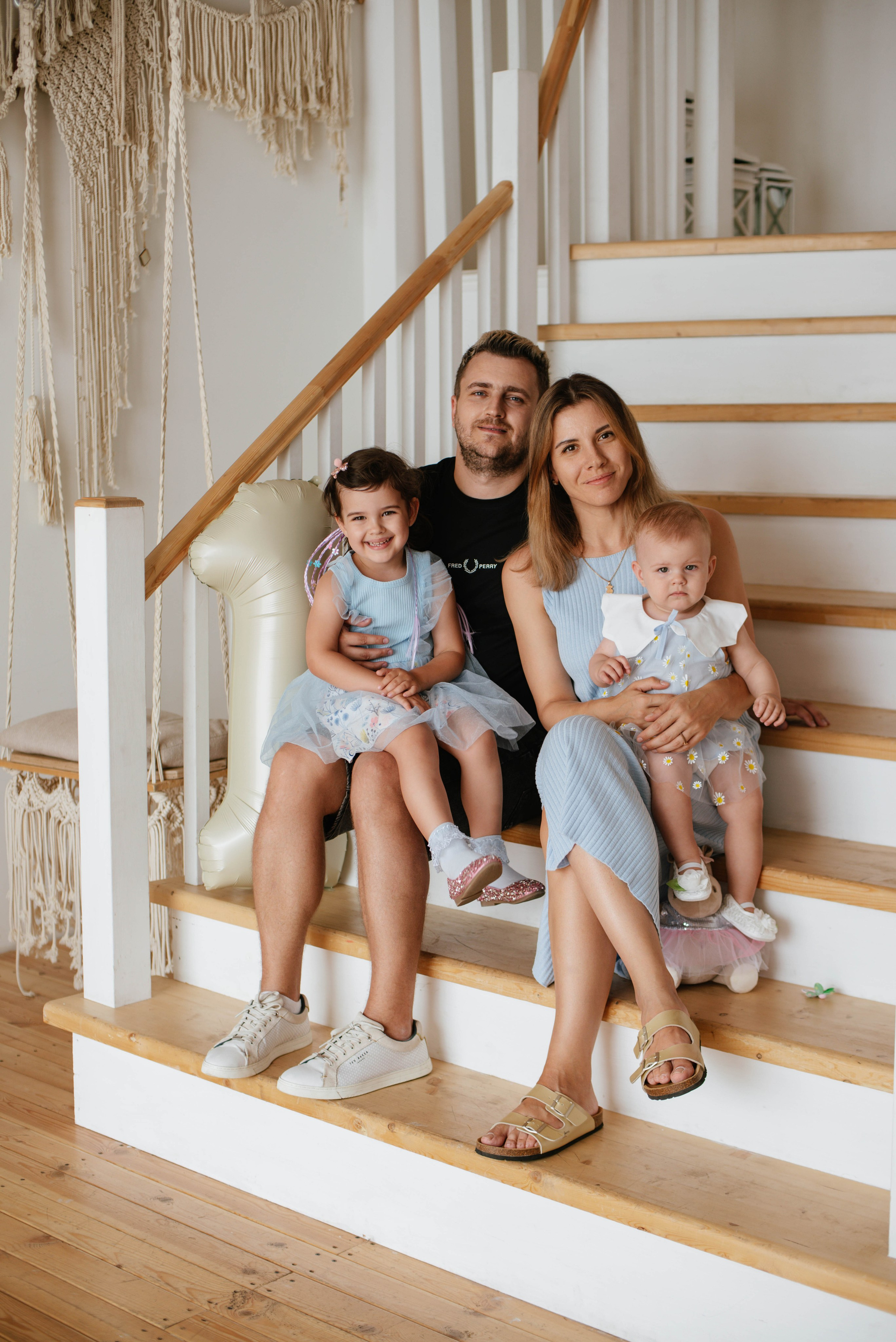 Семейная фотосессия в честь 1 годика. Фотограф в Санкт-Петербурге Марина Парникова