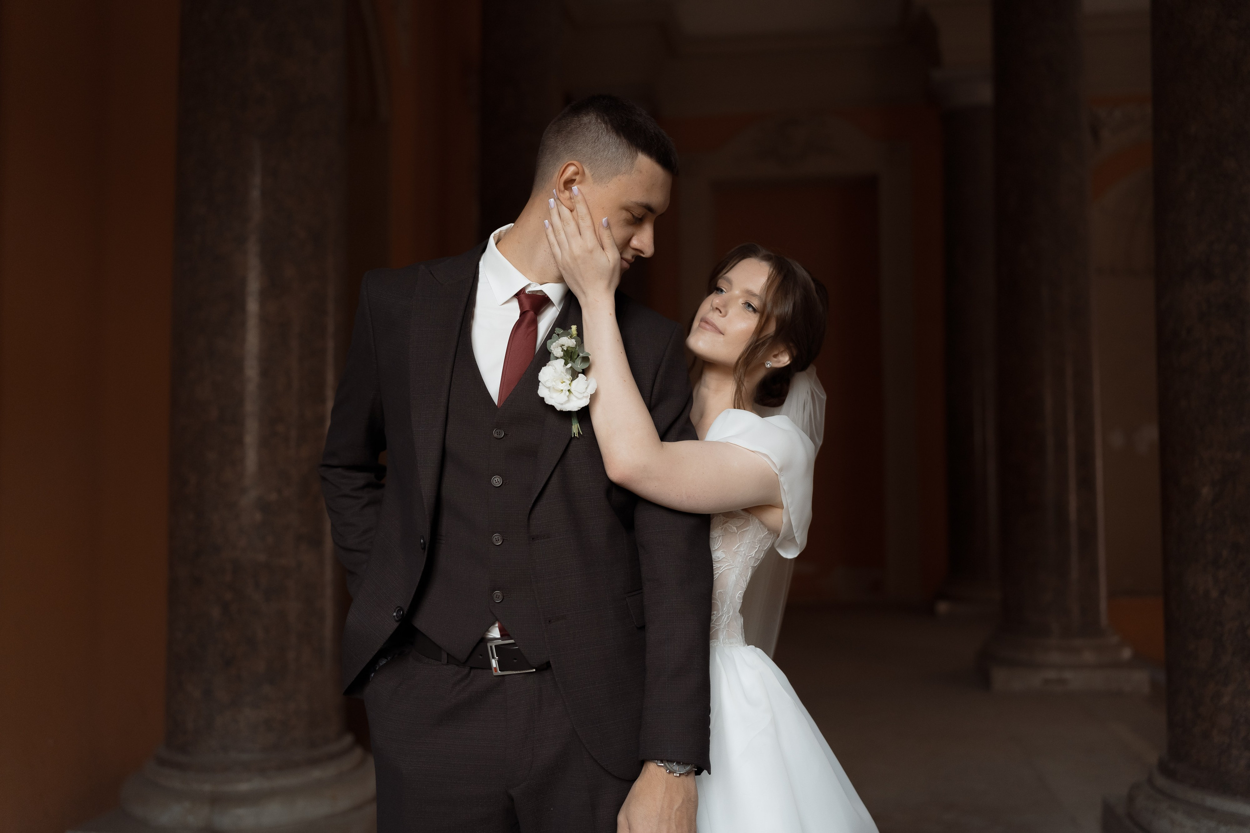 Свадьба Ирины и Дениса — Дом архитектора, Исаакий, Инженерный замок и банкет. Свадебный фотограф Дмитрий Родионов — Санкт-Петербург и Ленинградская область