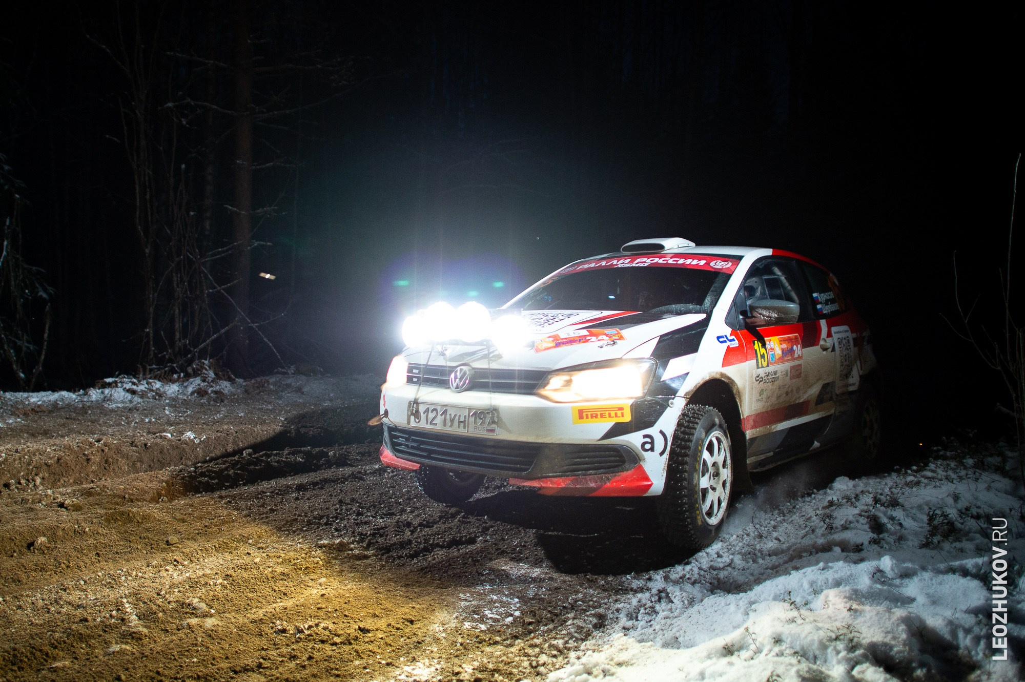 Rally Vyborg 2024. Sports photographer Leonid Zhukov