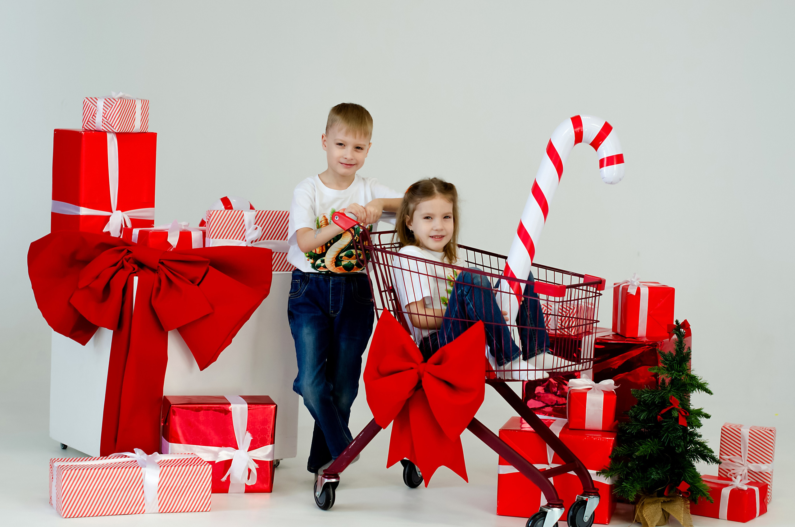 Новогодняя фотосессия для семьи Смазновых. Фотограф в Хабаровске