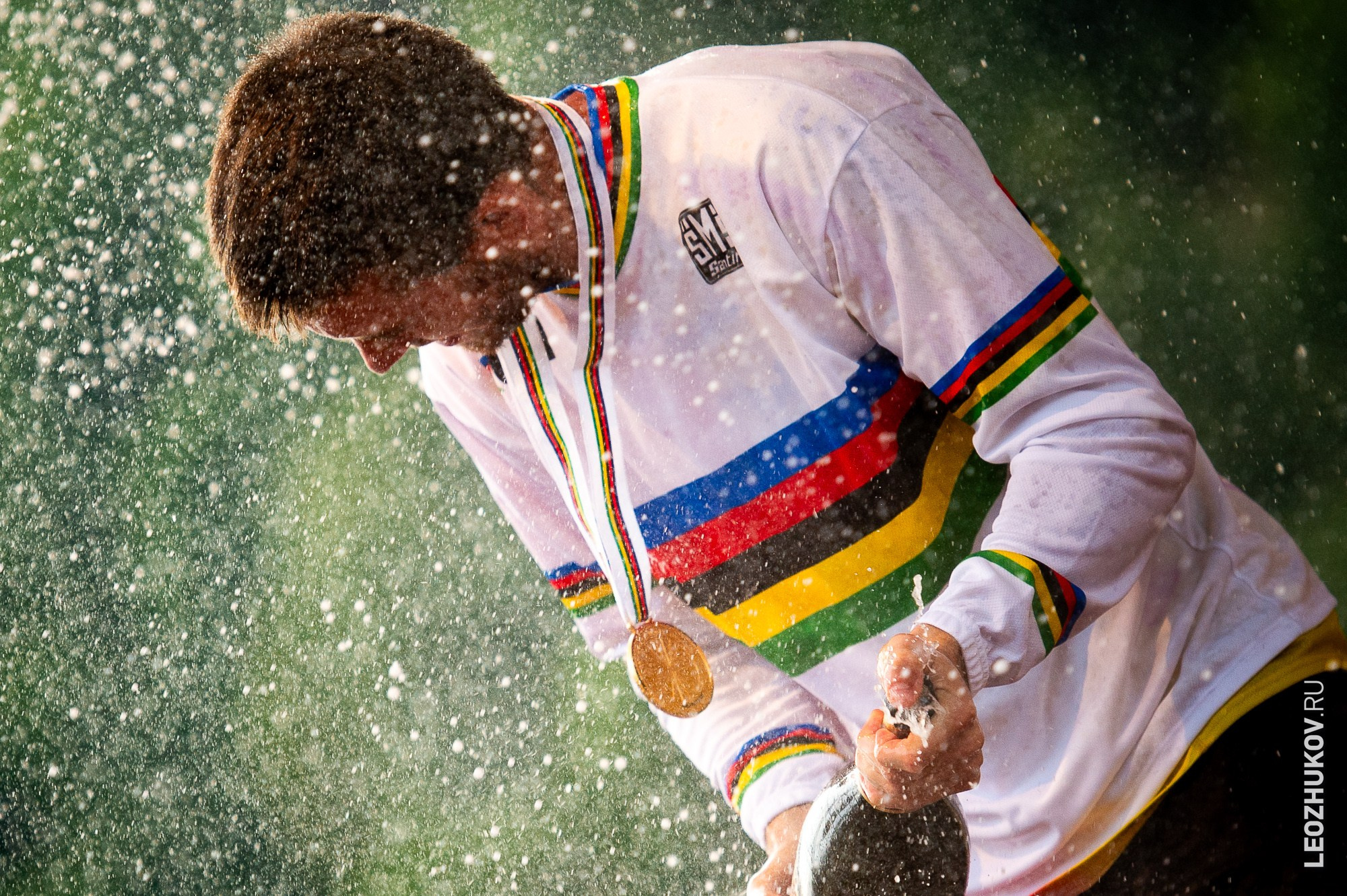 UCI Trials World Championships 2016 — finals. Sports photographer Leonid Zhukov
