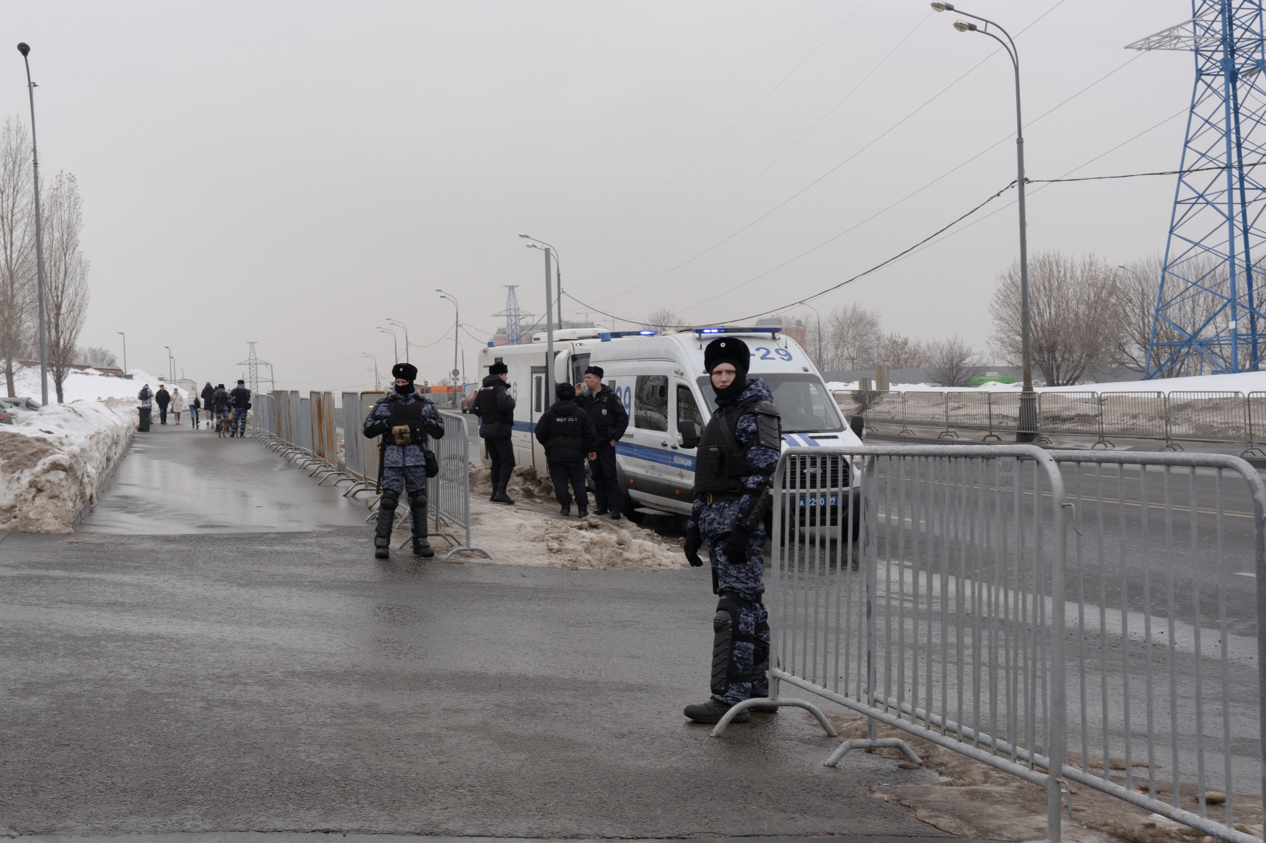 Funeral of Alexei Navalny. Ksenia Maksimova