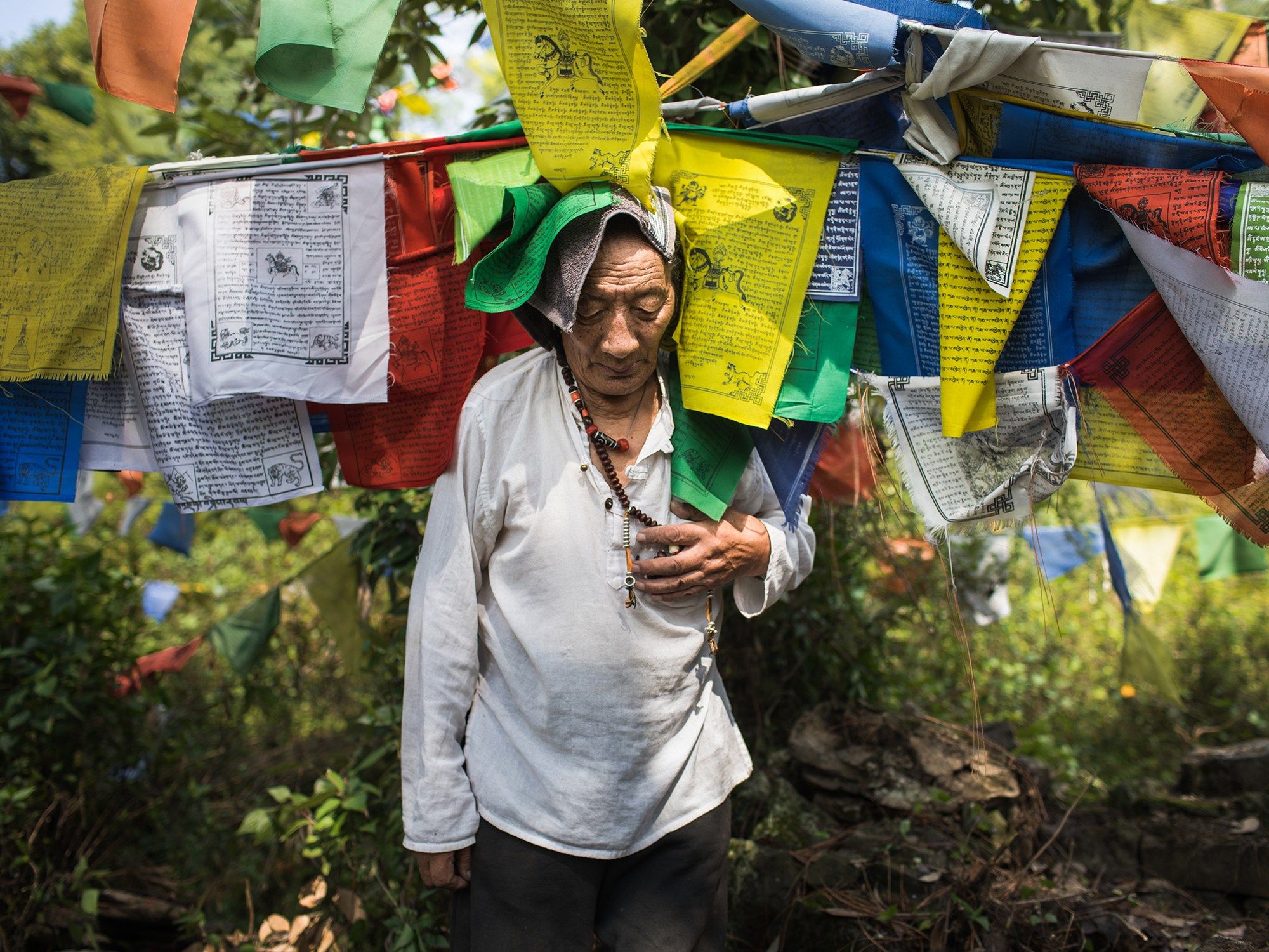 Tibetans in India. Documentary and art photographer Alexey Terentyev