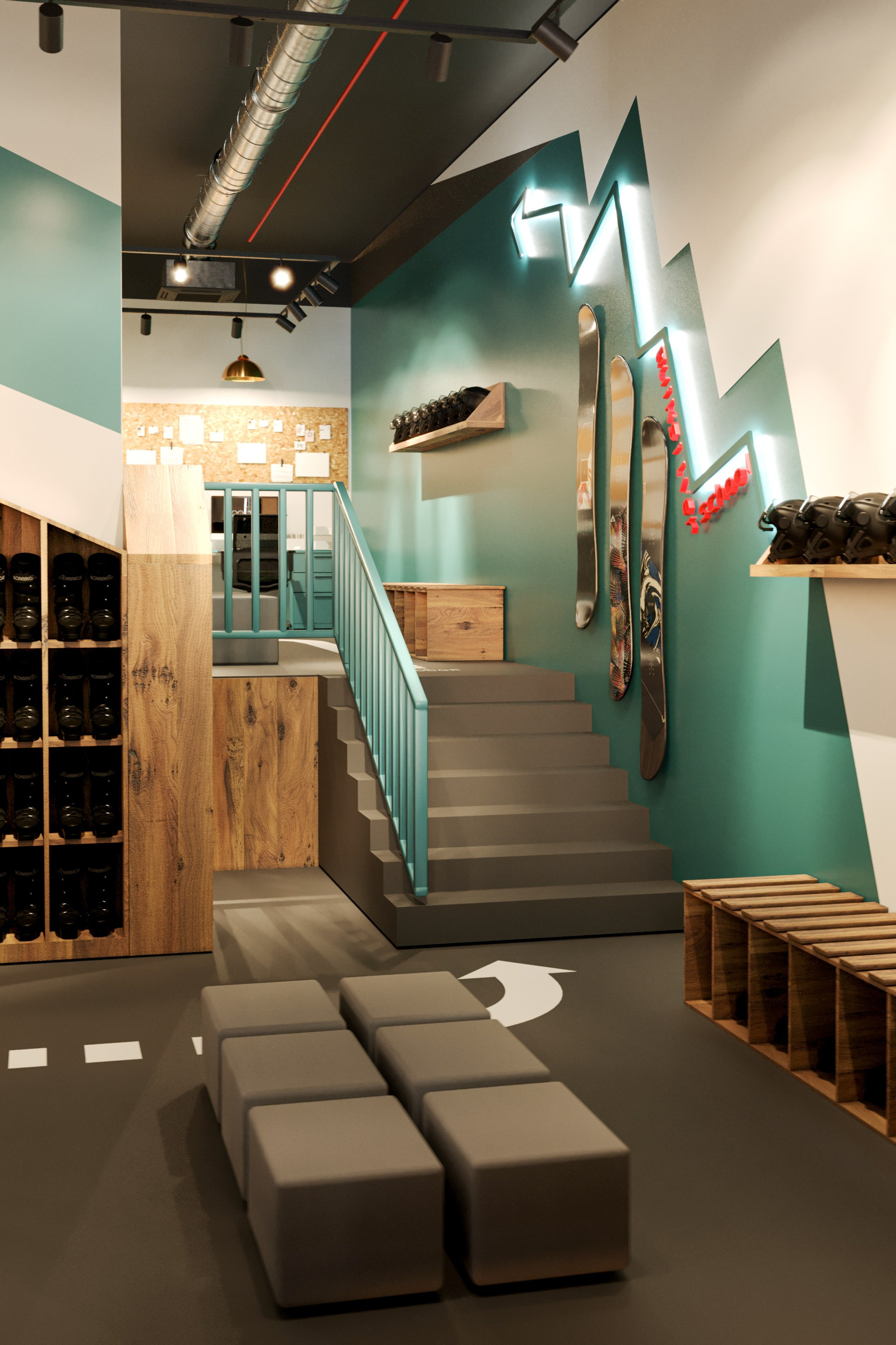 Детская горнолыжная школа Quiksilver school. Анна Терентьева — Дизайнер интерьера в Сочи